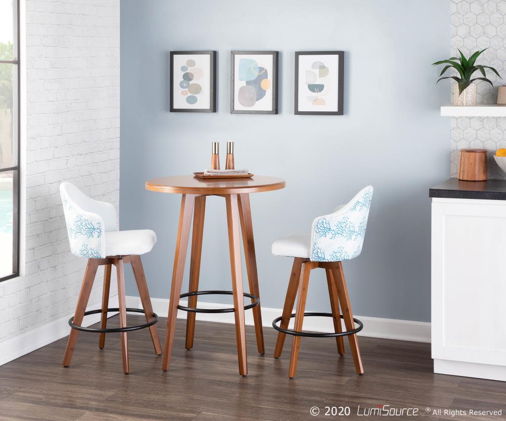 LumiSource B26-AHOY CORAL WLW stools - View #9