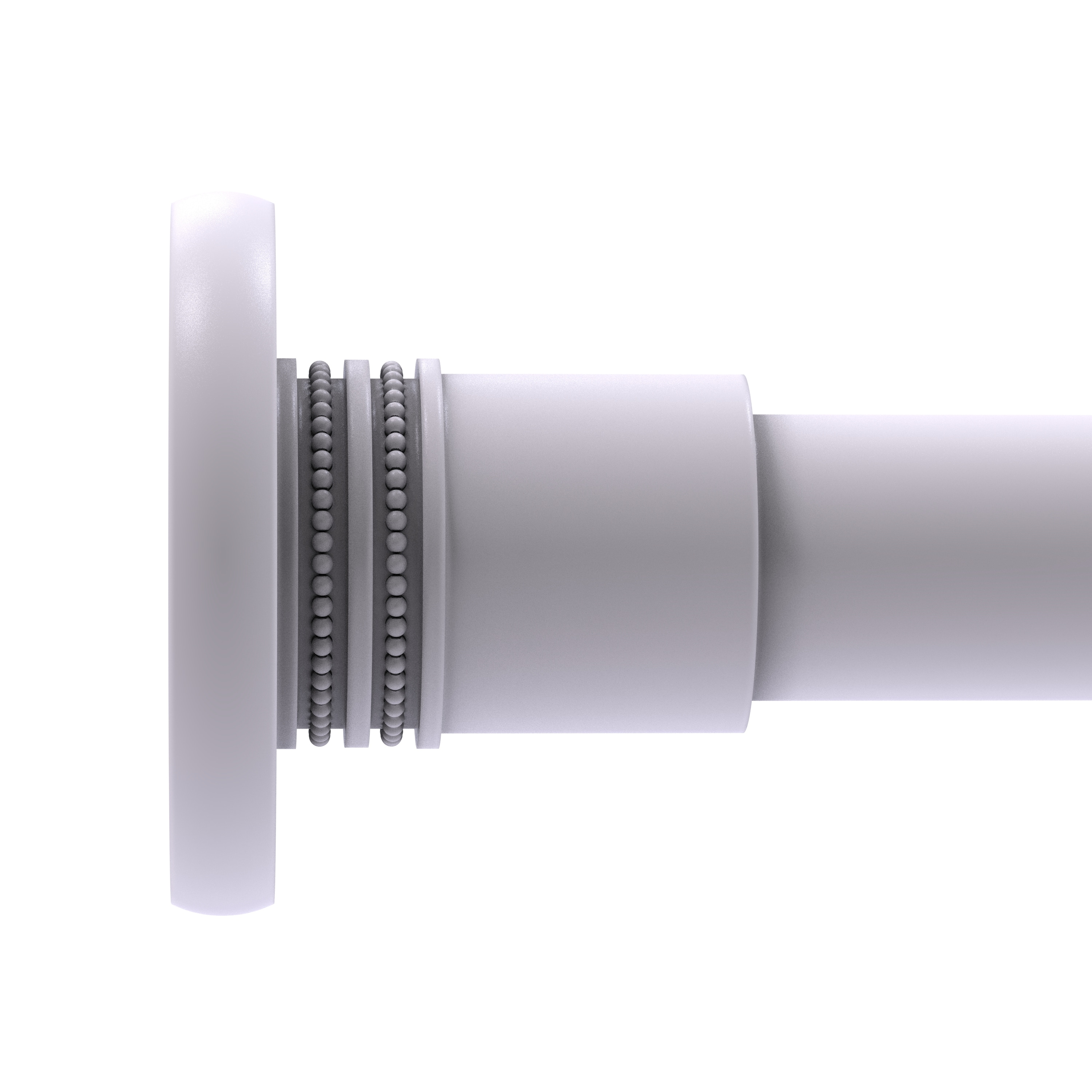 Allied Brass 1099D-WHM Shower-Rod-Parts - View #4