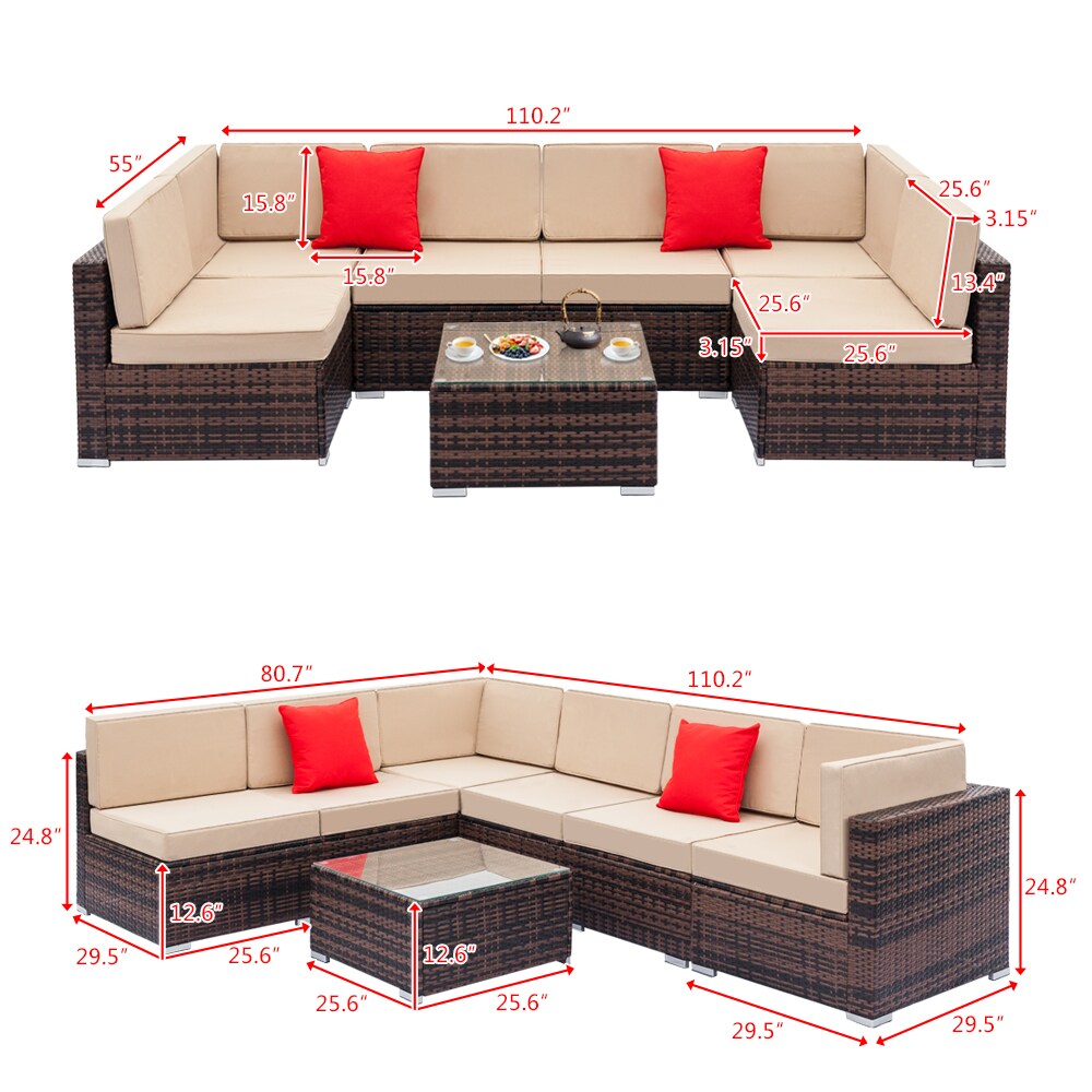 Winado 960462701597 Patio-Conversation-Sets - View #3
