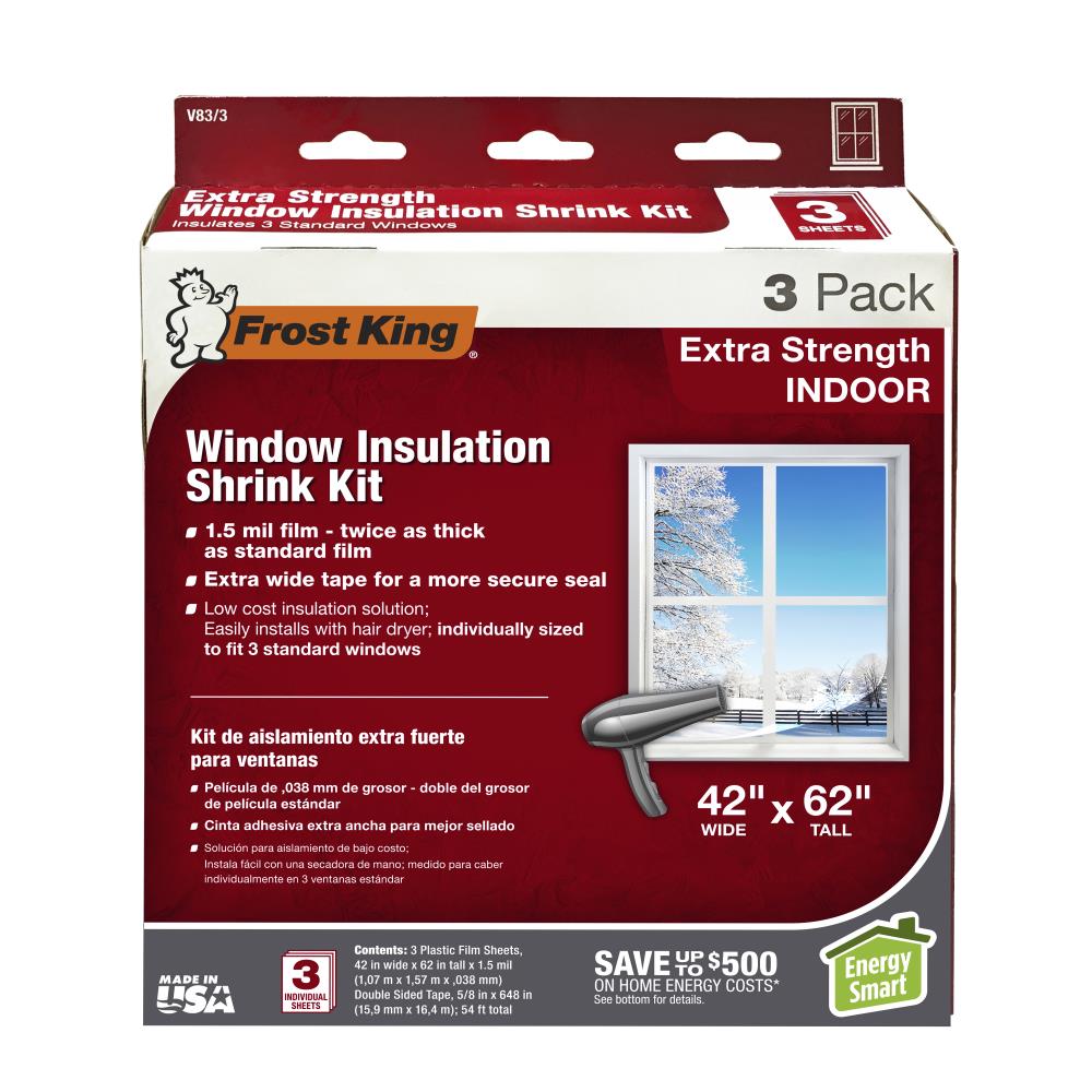 Duck MAX Strength Window Insulation Kit, Winter Window Seal Kit