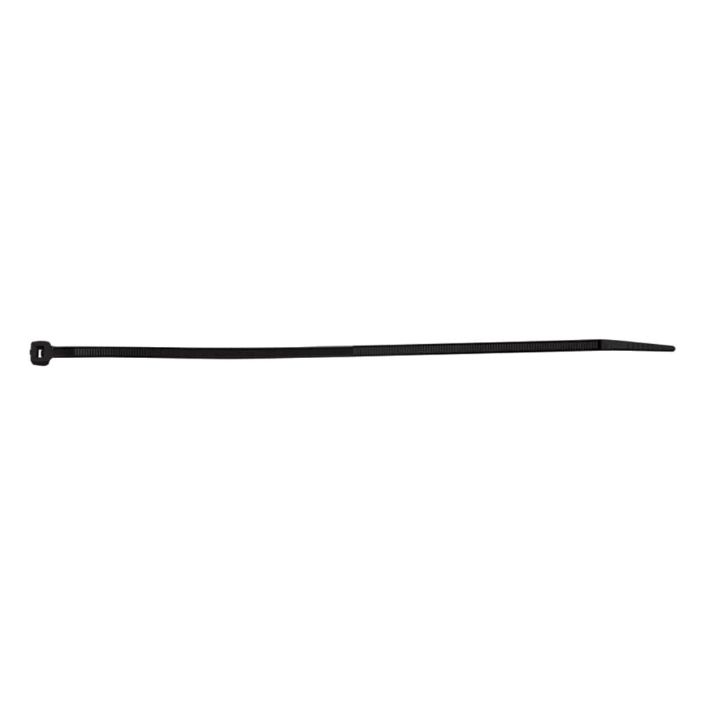 Utilitech FOR OUTDOOR OR INDOOR USE 100-Pack 4-in Nylon Zip Cable Ties