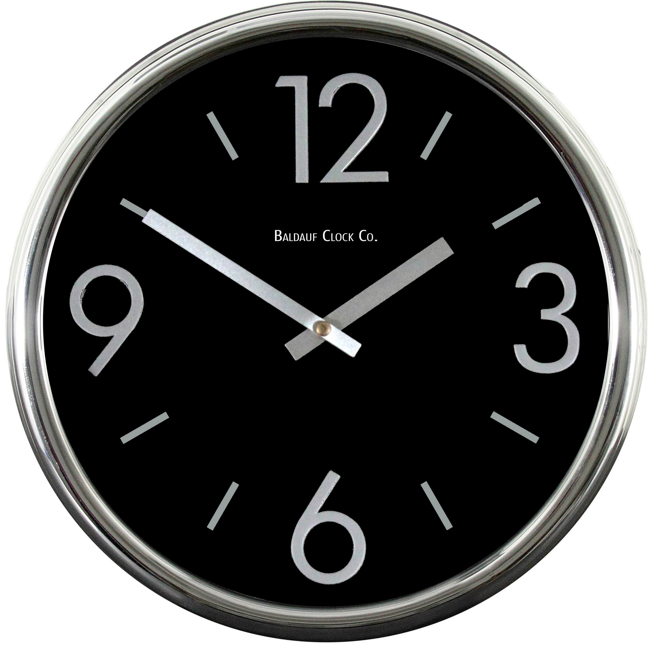 Style Selections 64682 Analog Round Wall Clock