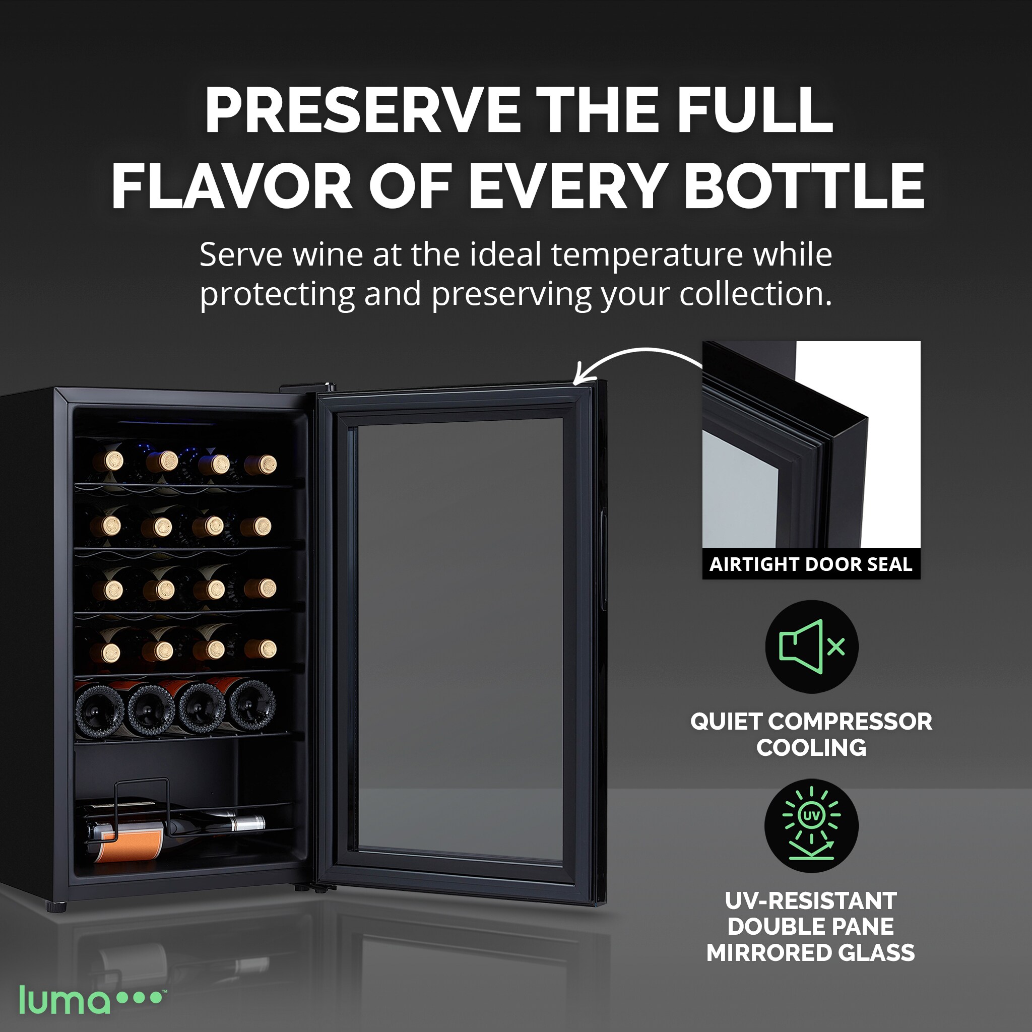 Luma Comfort LWC024BK00 Wine-Chillers - View #3
