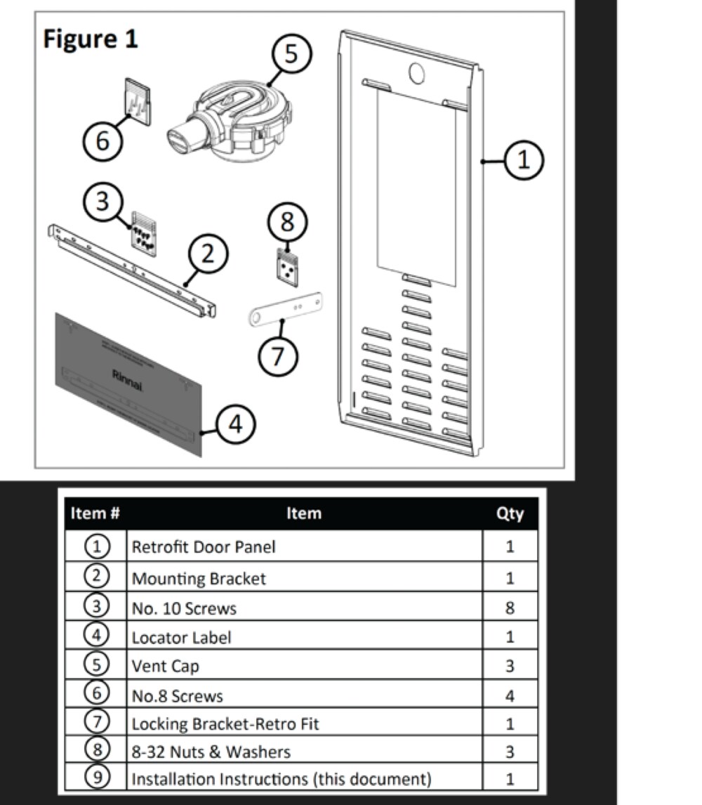 Rinnai 104000335 Water-Heater-Accessories-Cat - View #2