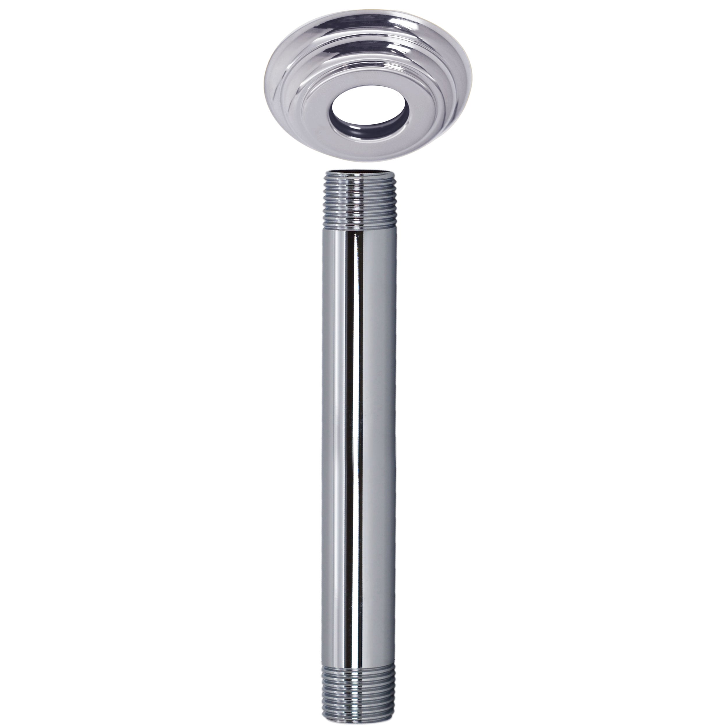WESTBRASS D3606A-26 Polished chrome 6-Inches Universal Shower Shower arm 0.5-Inches -ID