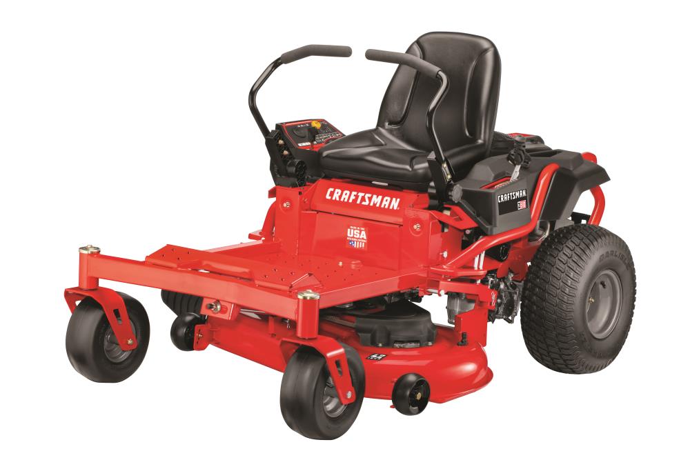 CRAFTSMAN Z510 20-HP V-Twin Dual Hydrostatic 42-in Zero-Turn Lawn Mower ...