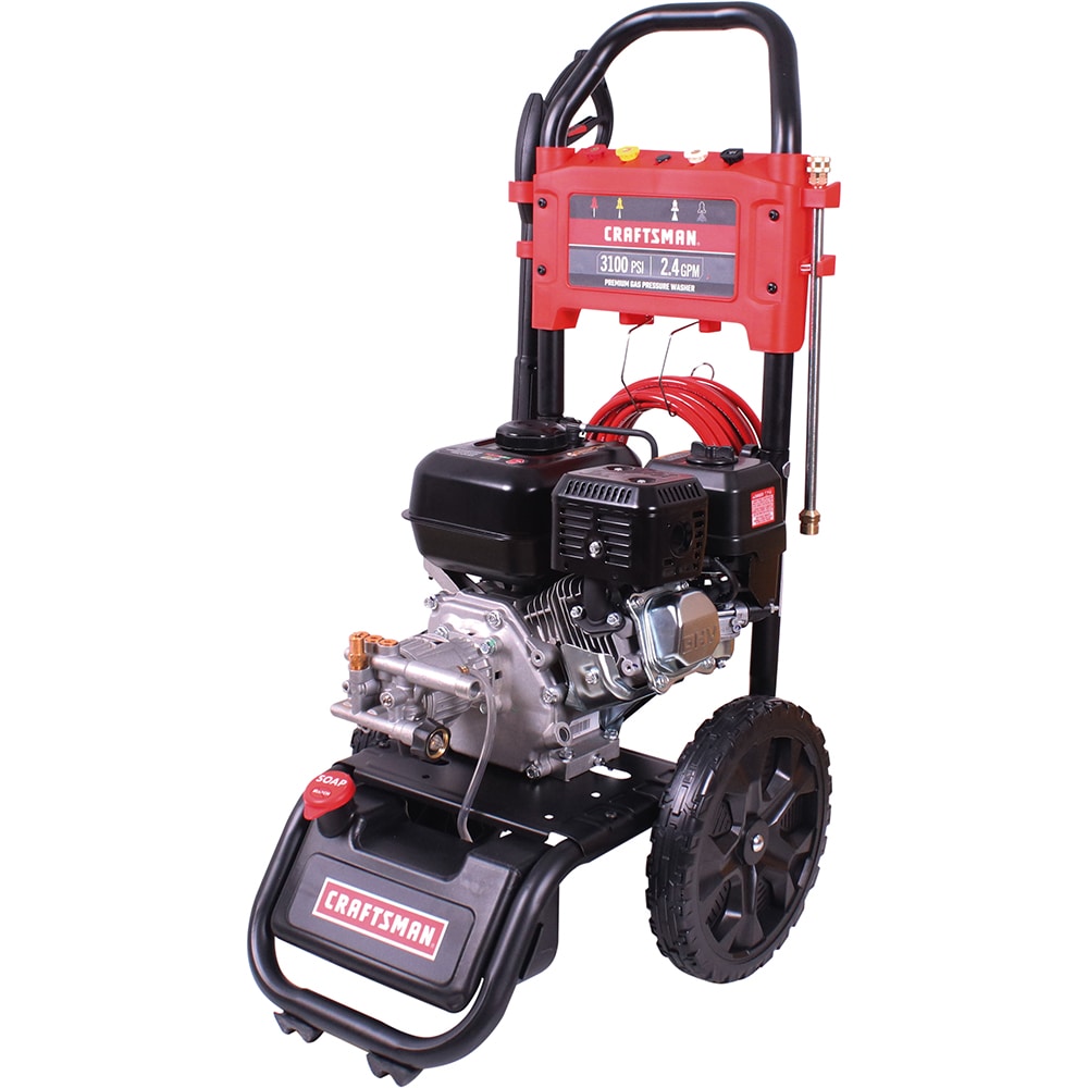 CRAFTSMAN 3100 PSI at 2.4-GPM 3100 PSI 2.4-GPM Cold Water Gas Pressure Washer with 4 Spray Tips CMXGWFN061255 Sansujyuku sansujyuku.com