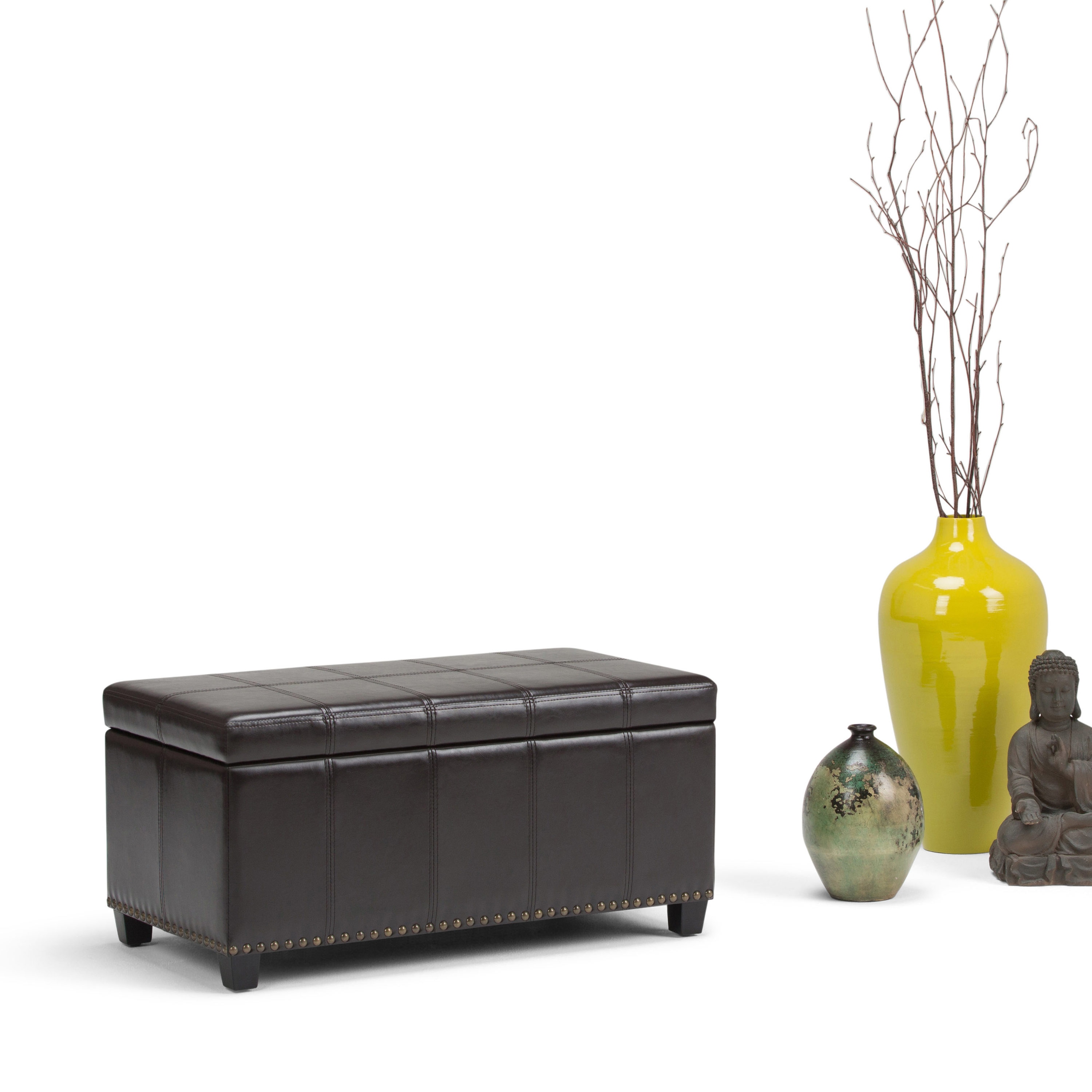 Simpli Home AXCOT-257-BR Indoor-Ottomans - View #10