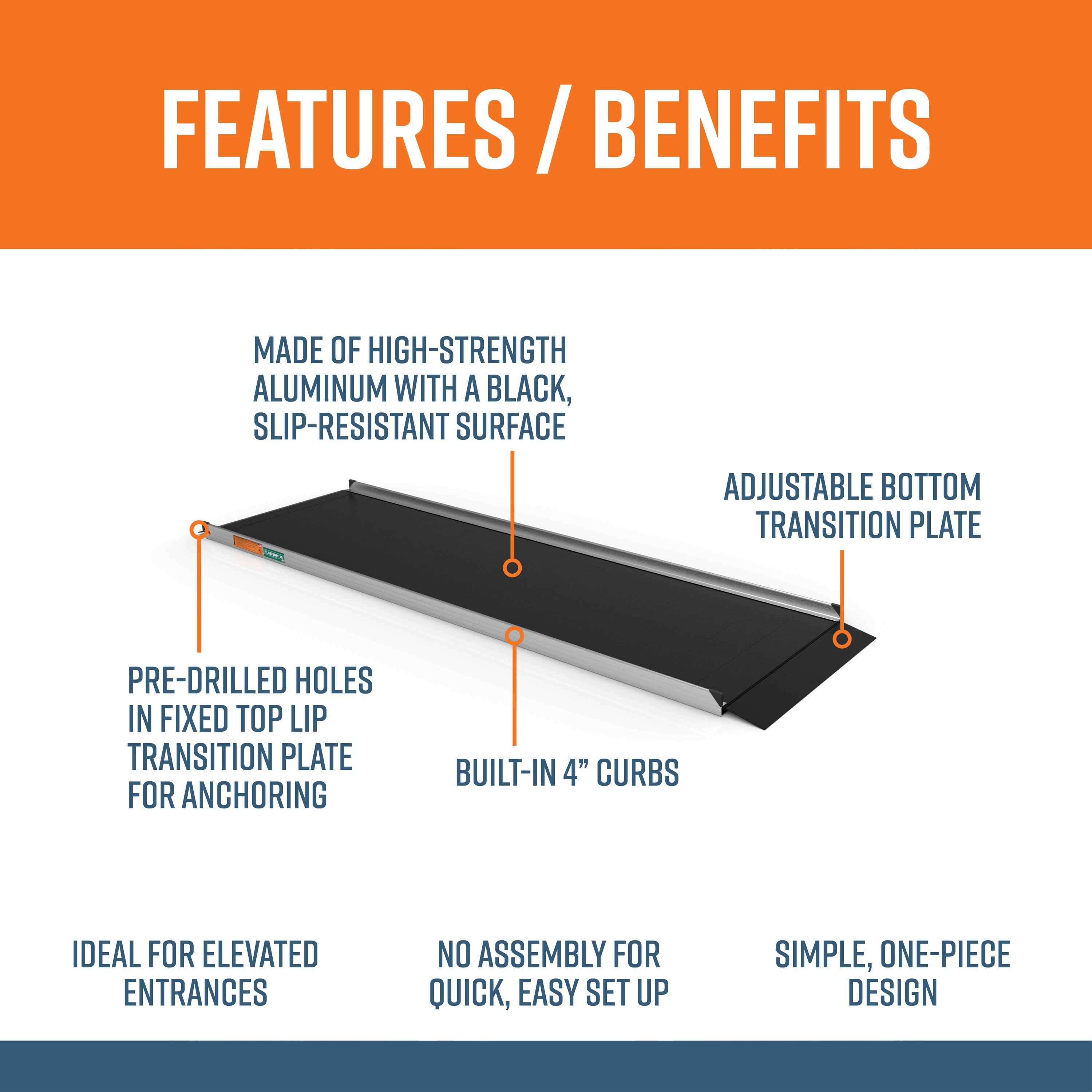 EZ-ACCESS G3G 10BLK Access-Ramps - View #2