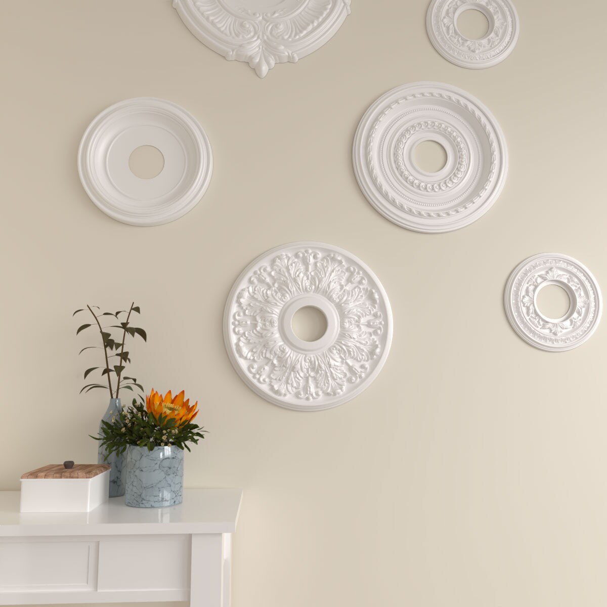 Ekena Millwork CM16AP Ceiling-Medallions - View #7