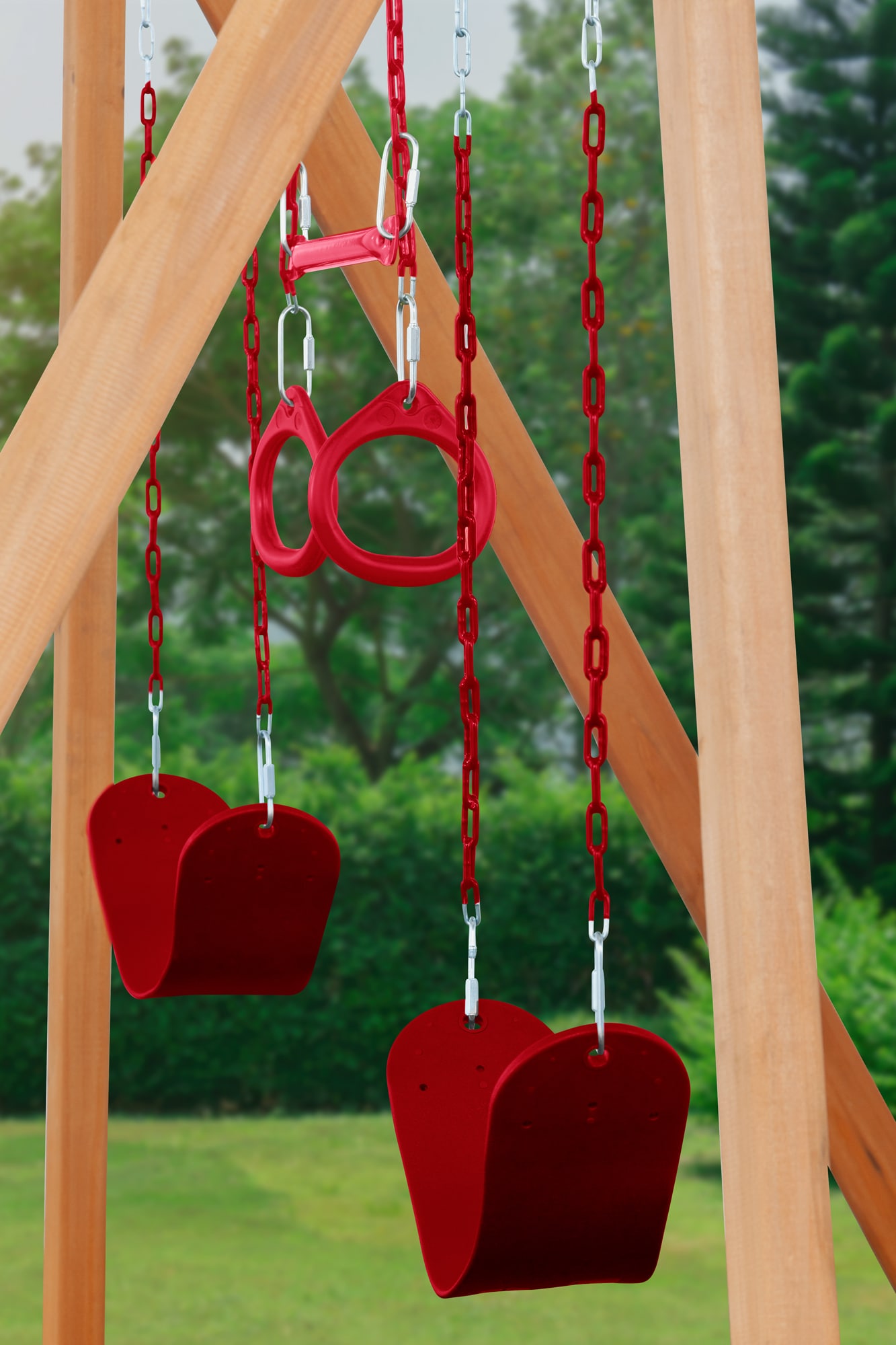 Creative Cedar Designs 3800-R Wood-Playset-Kits - View #9