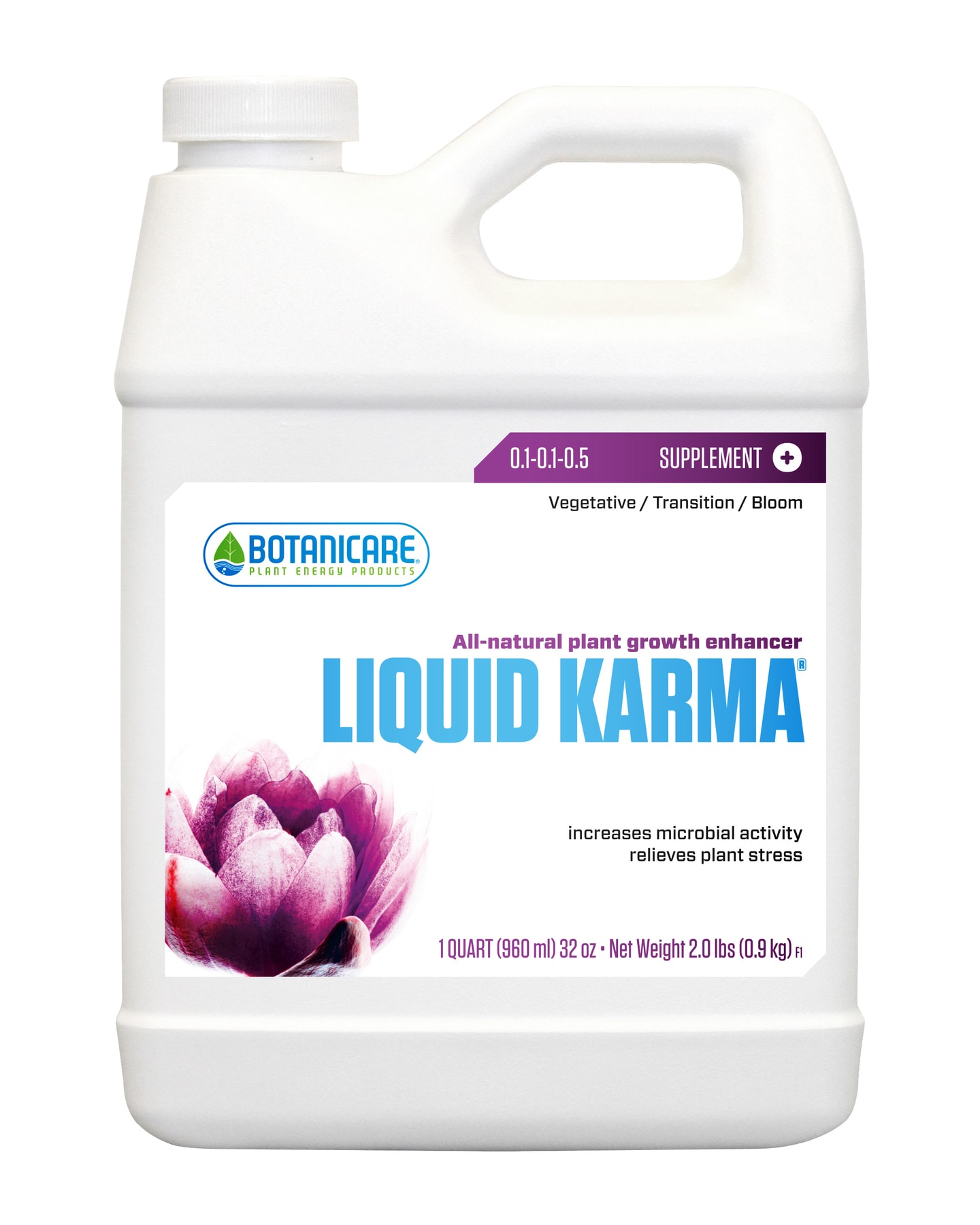 Botanicare HGC732275 Liquid Karma 1-Quart Hydroponic Plant Food