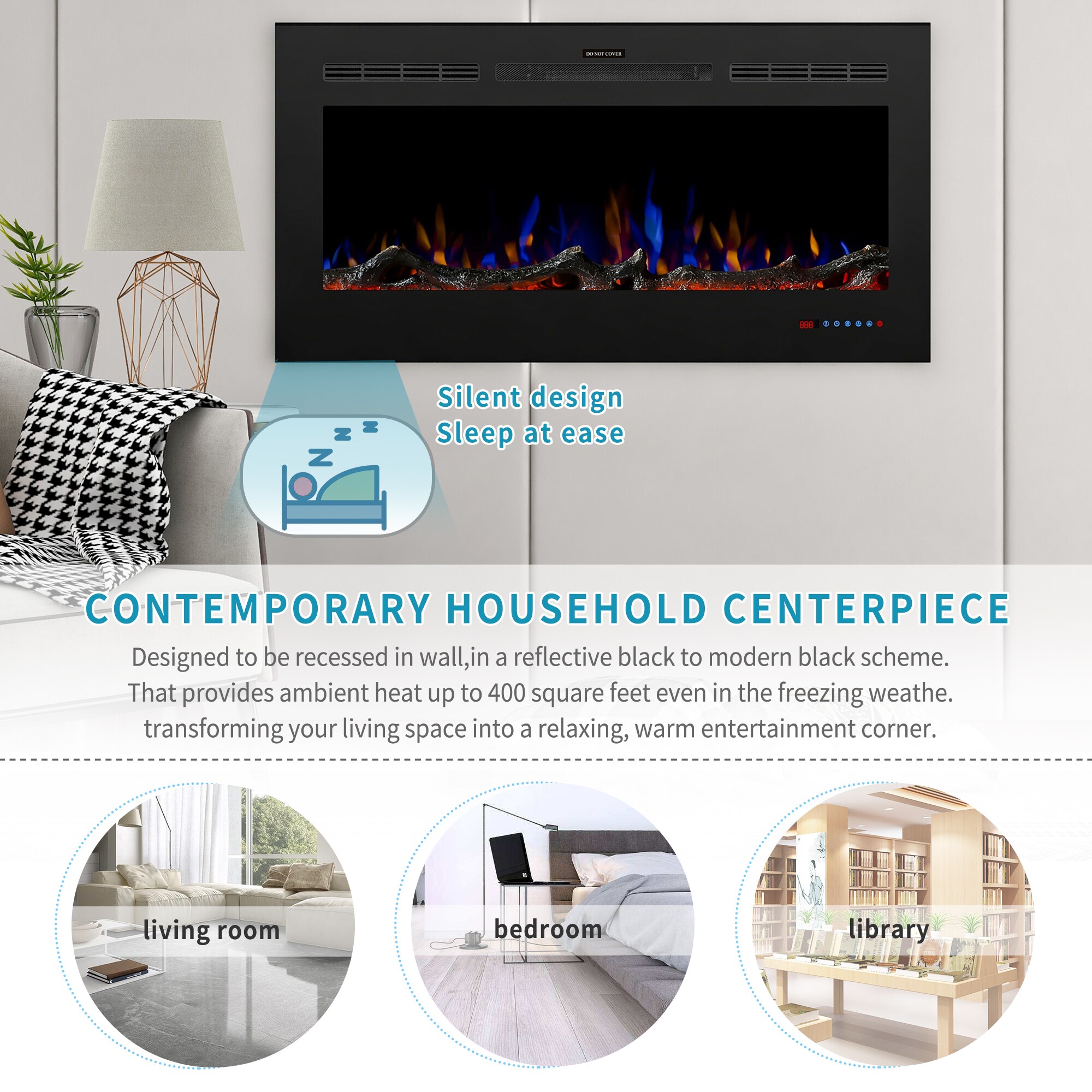 CASAINC TR-83242IN Electric-Fireplaces - View #15