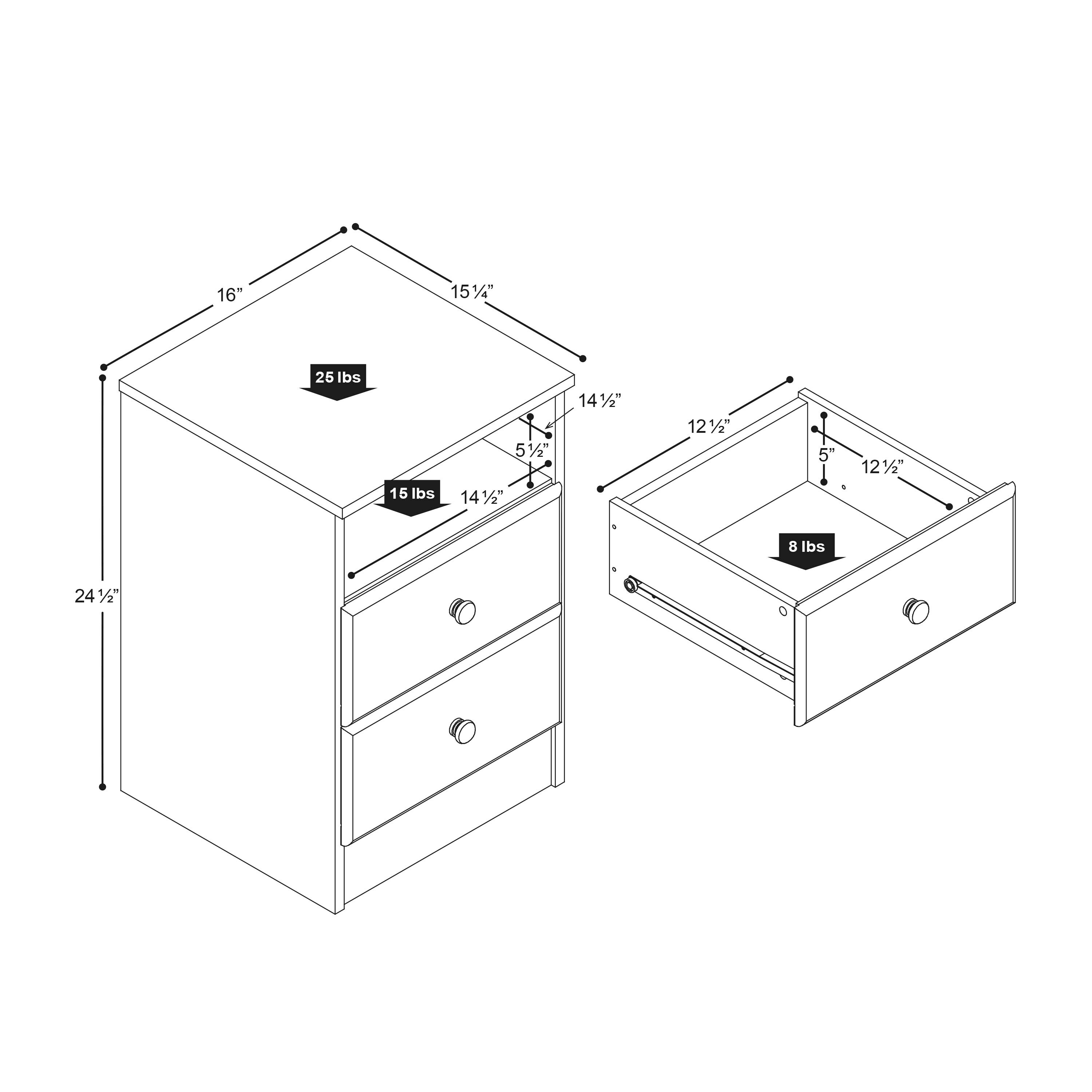 Prepac DDNH-0402-1 nightstands - View #9