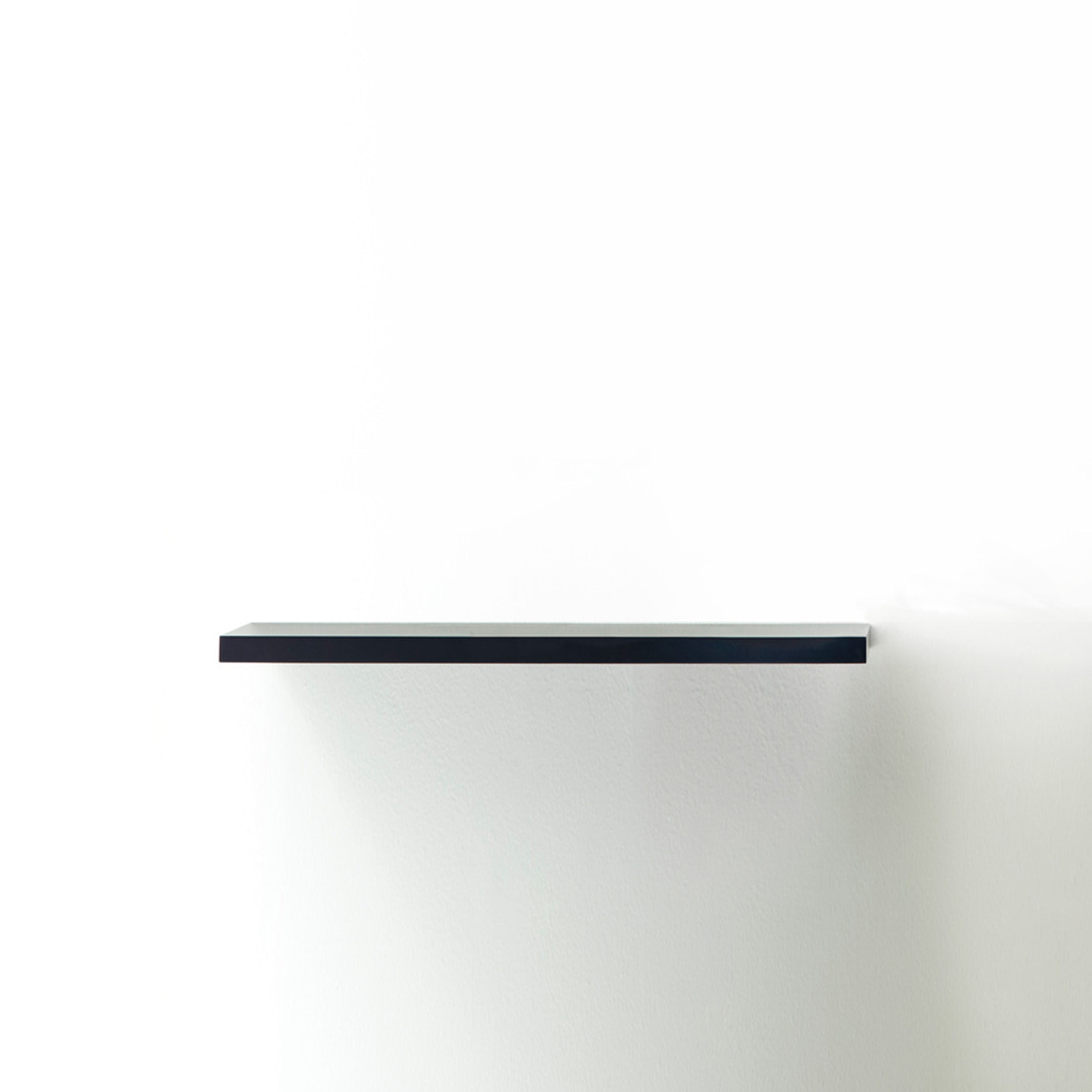 Origin 21 9481169 35.4-in L x 7.8-in D x 1.5-in H Black MDF Rectangular Floating shelf