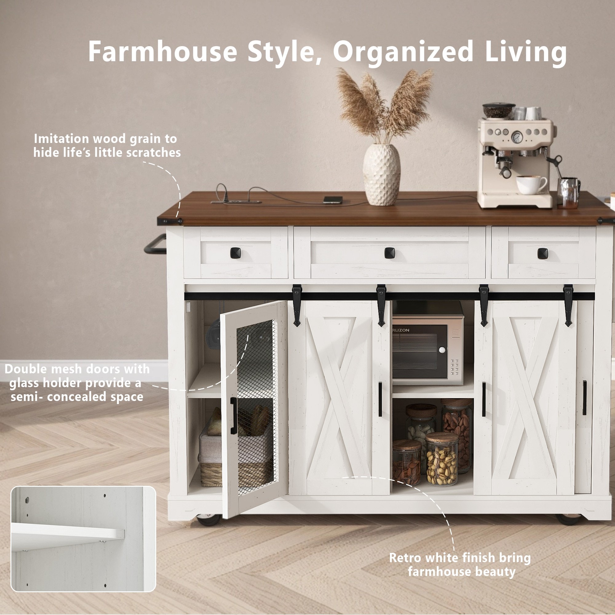 Runesay QCKCISLD03-35 Kitchen-Furniture - View #8