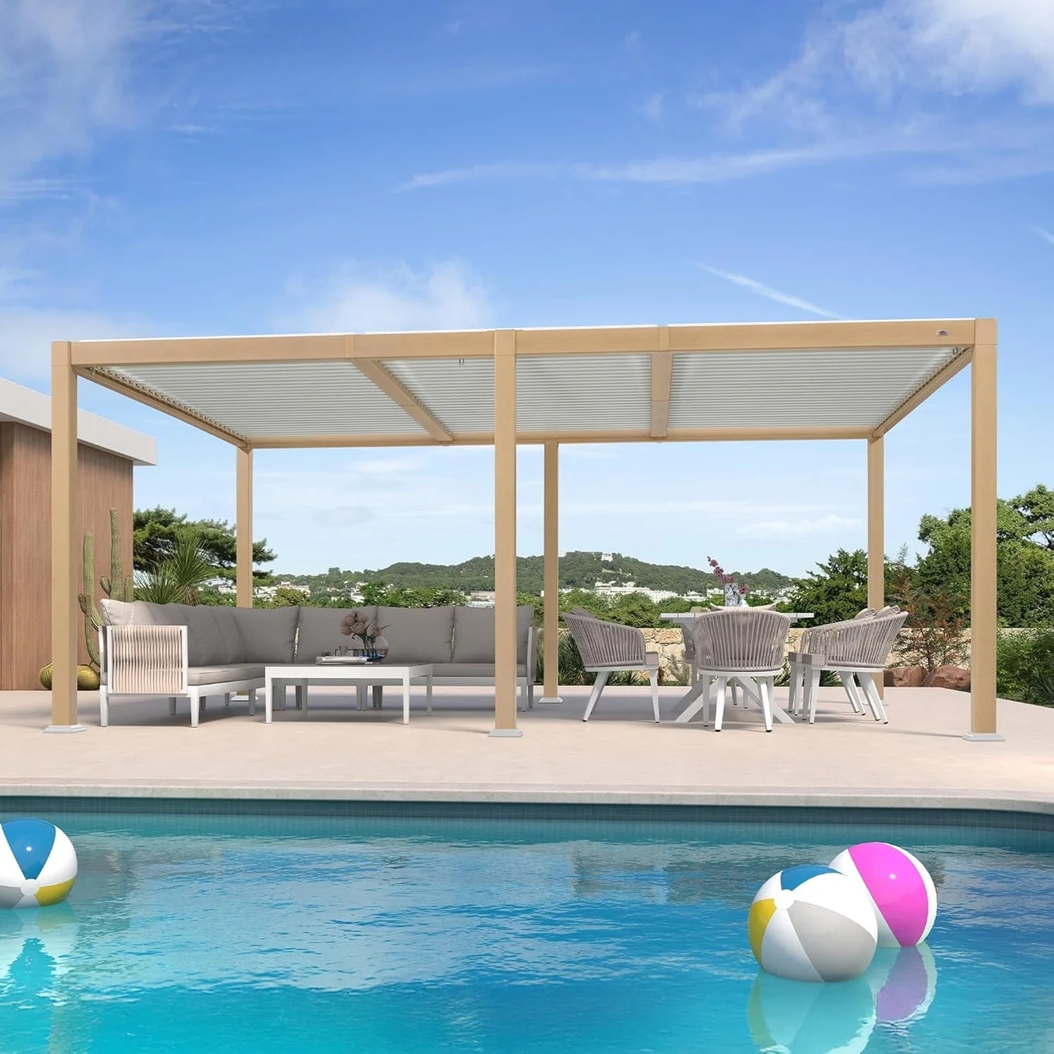 PURPLE LEAF LS05KSPRG1118 Pergolas-2 - View #2