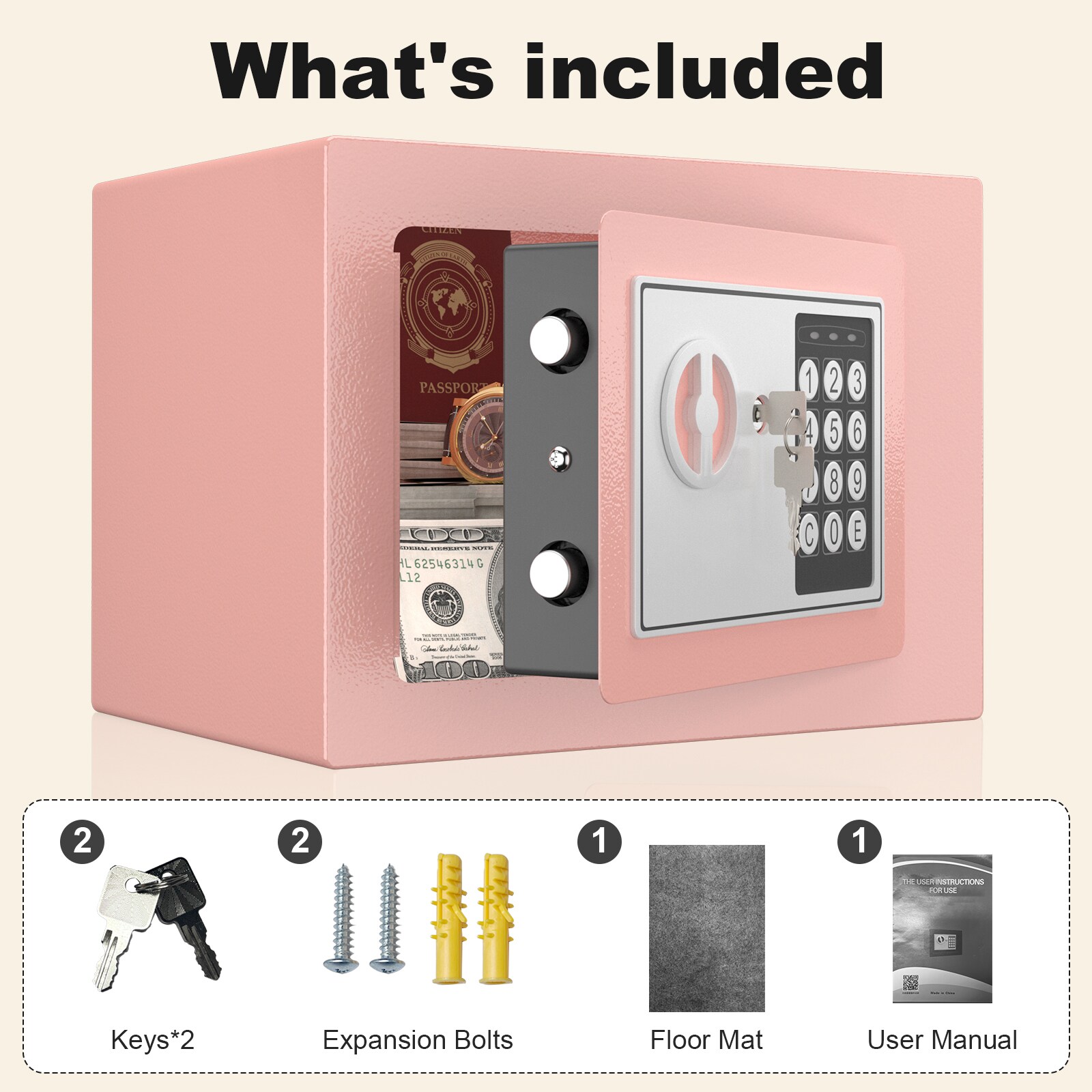 LUXEYARD DS-R-5P385311 Key-Safes - View #4