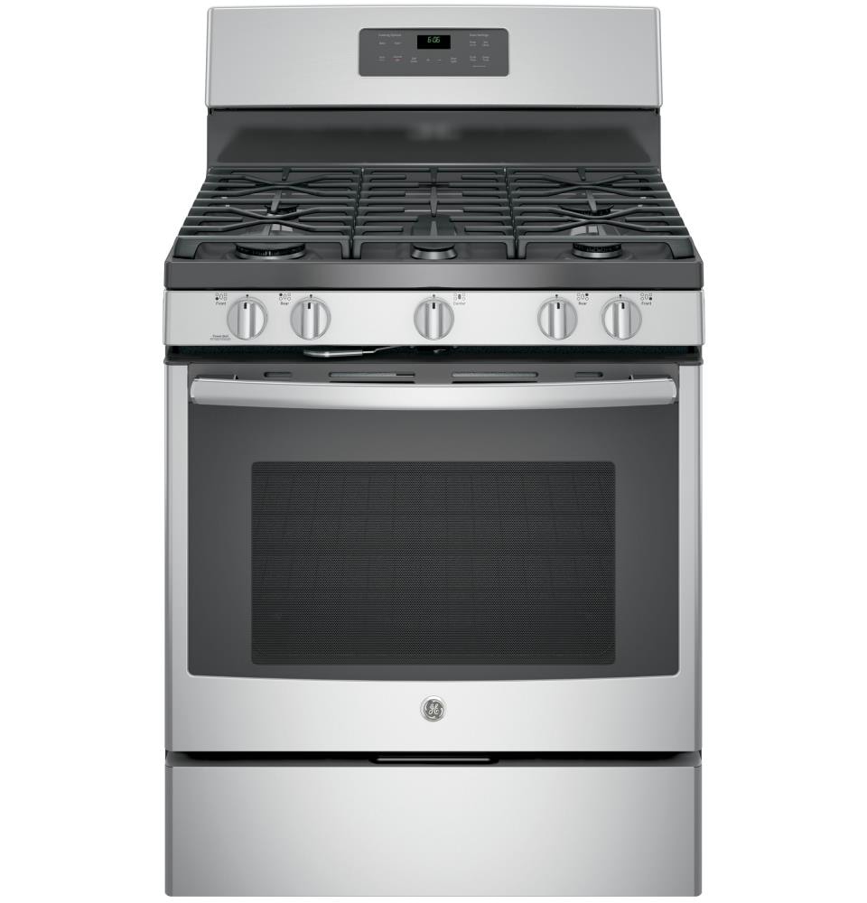 lowes ge 5 burner gas range