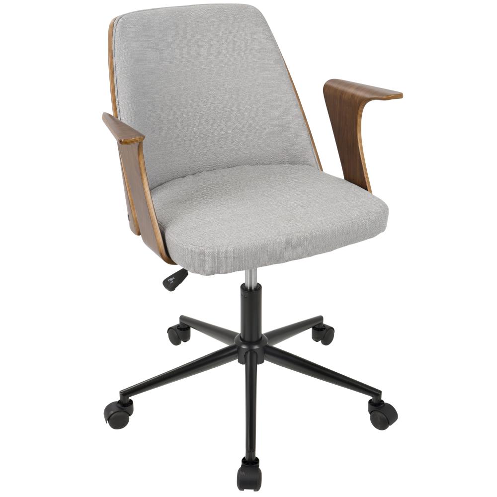 LumiSource OC-VRDNA WL+GY Office-Chairs - View #2