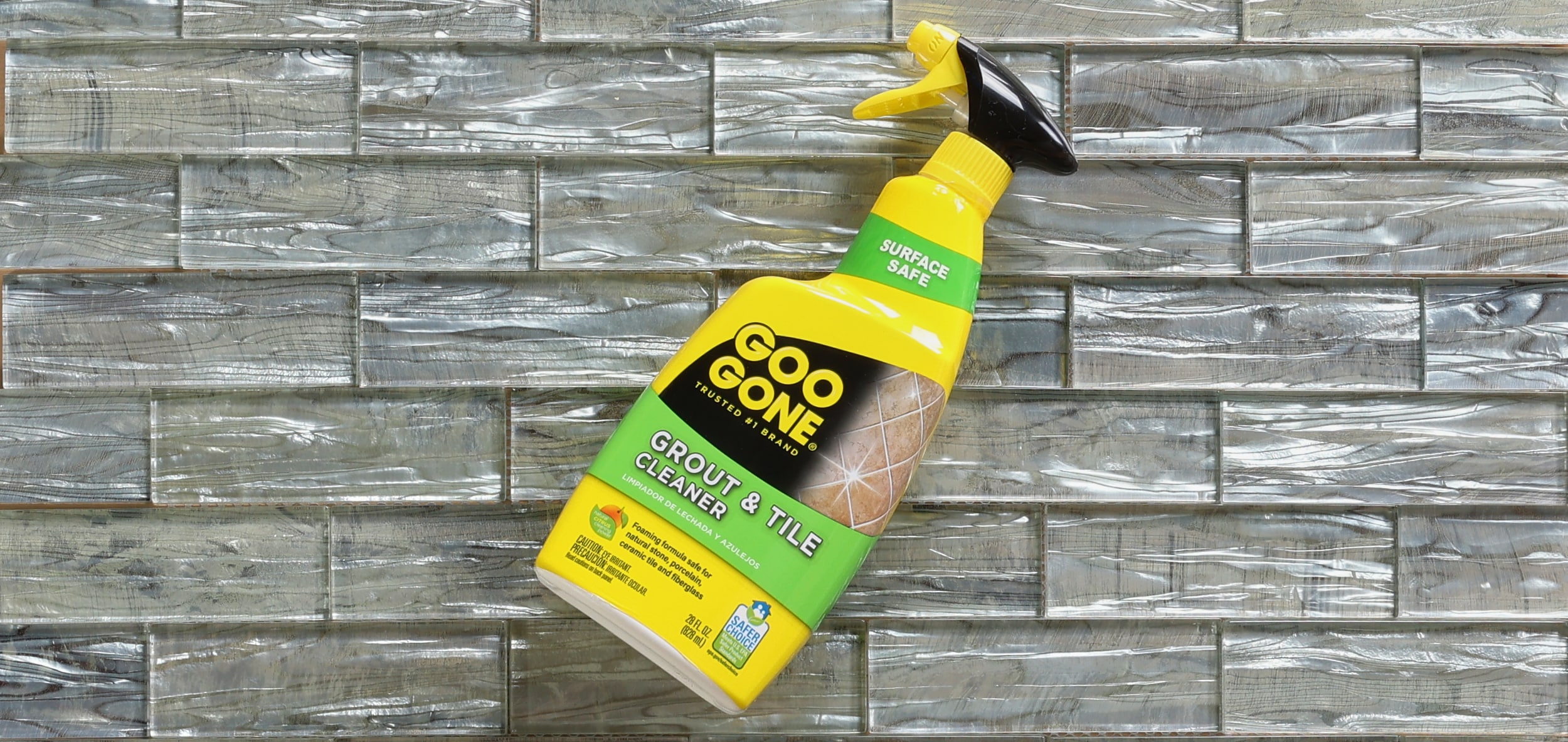 Goo Gone Brand - This spring freshen your foyer, buff your backsplash, and  scour your shower with Goo Gone Grout & Tile Cleaner. Learn More:   . Works On: Porcelain and Ceramic