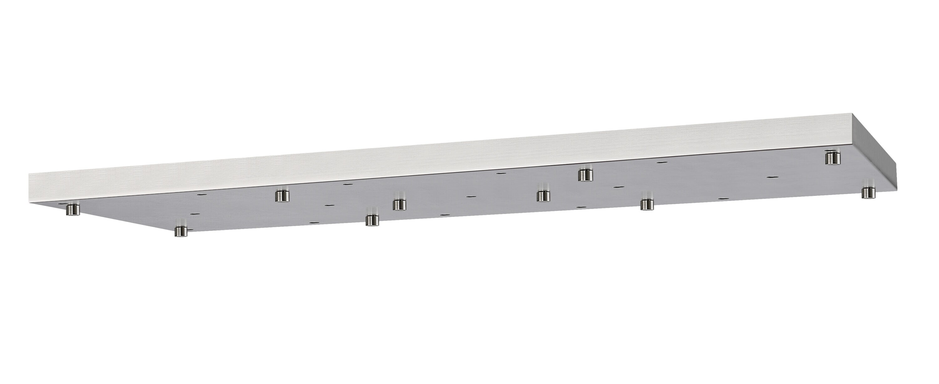 Z-Lite CP4217L-BN 42-Inches Brushed Nickel Multi Point Canopy Steel Ceiling Light Mount