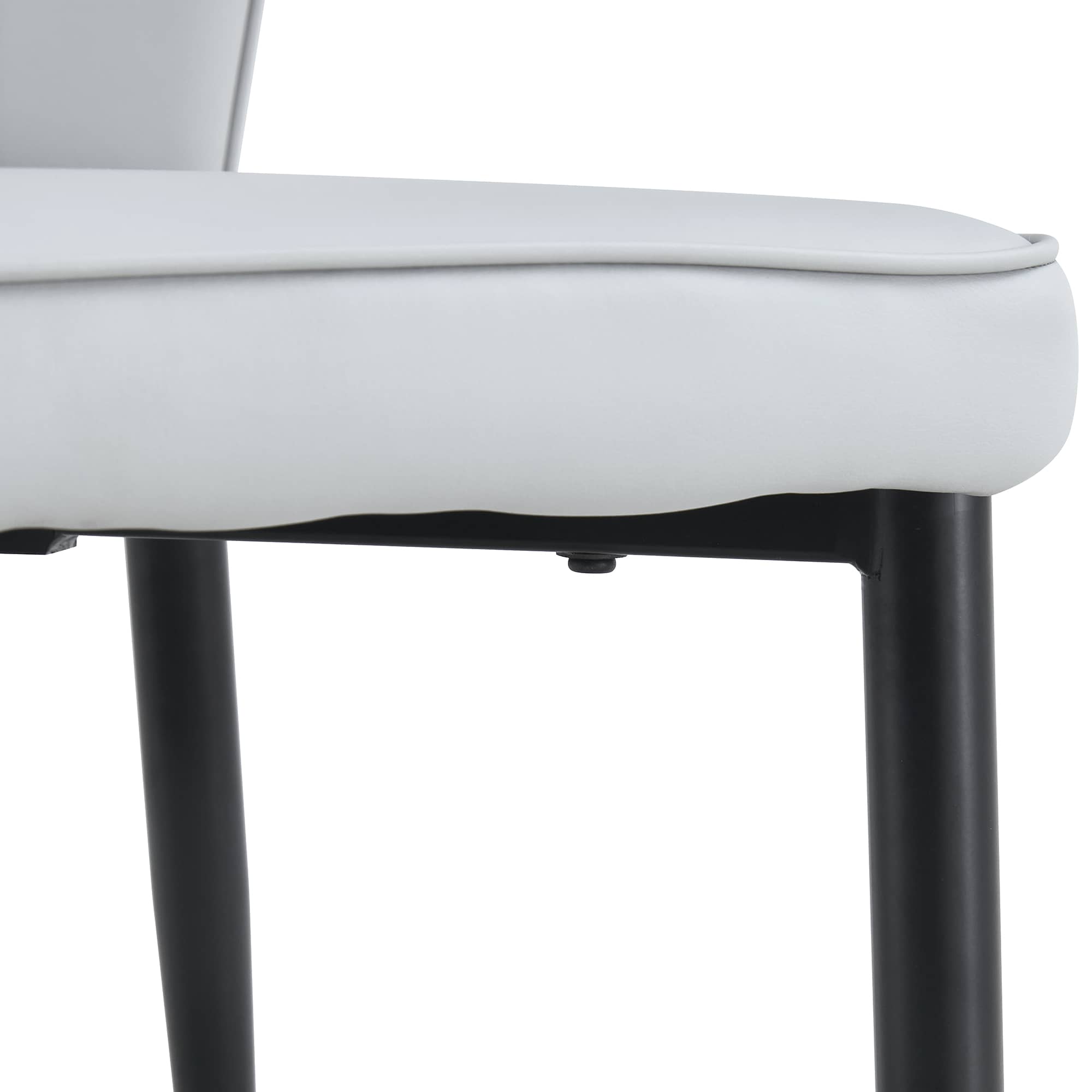 Vynxaria LEXY0083-DJCY-8GRY Dining-Chairs - View #11