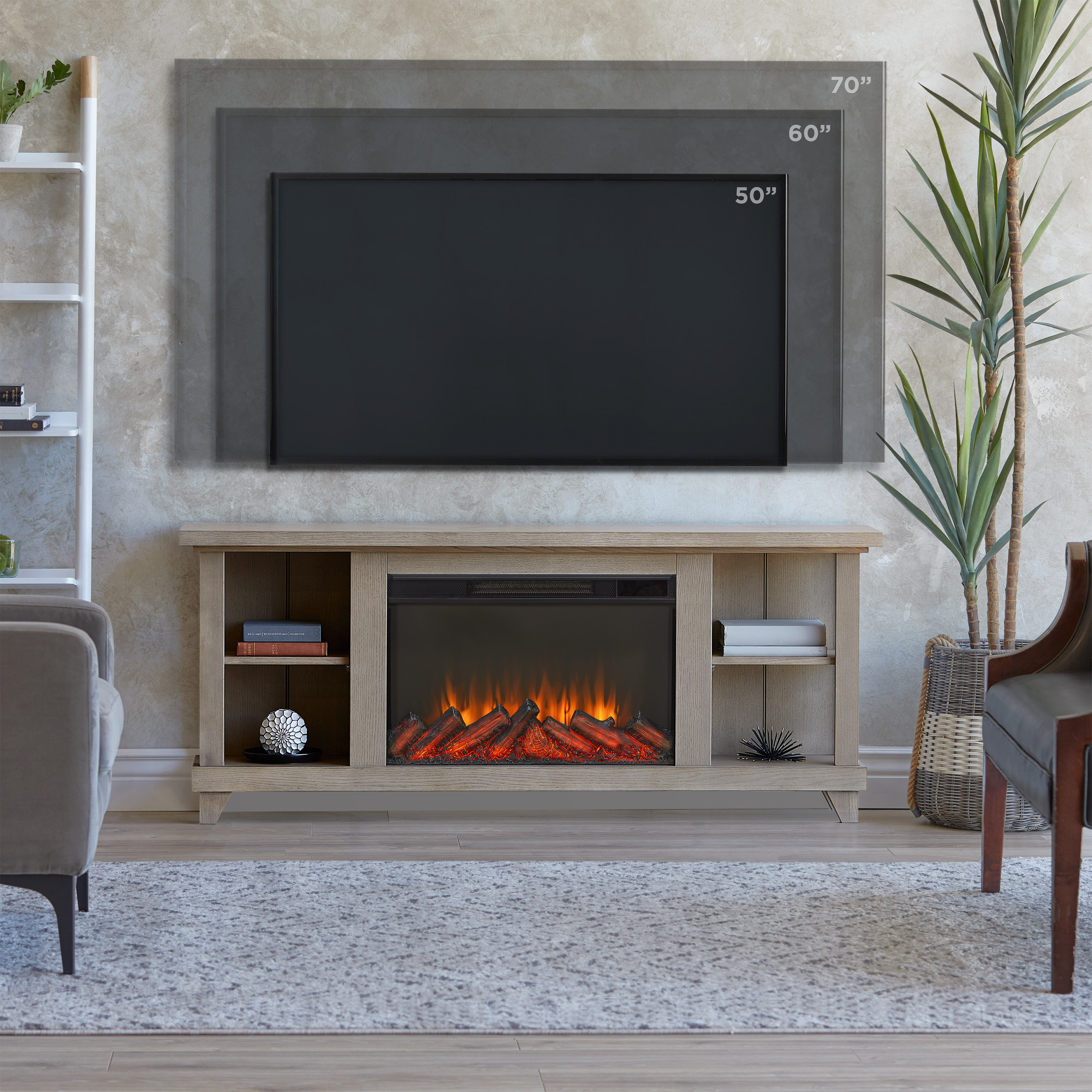Real Flame 7770E-DRFW Electric-Fireplaces - View #3