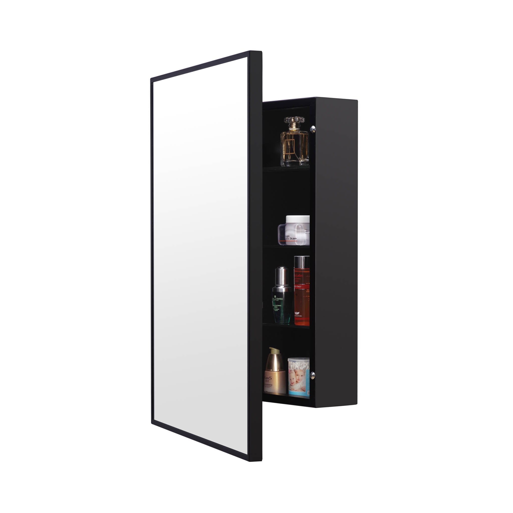  8802-BLACK Bathroom-Medicine-Cabinets - View #4