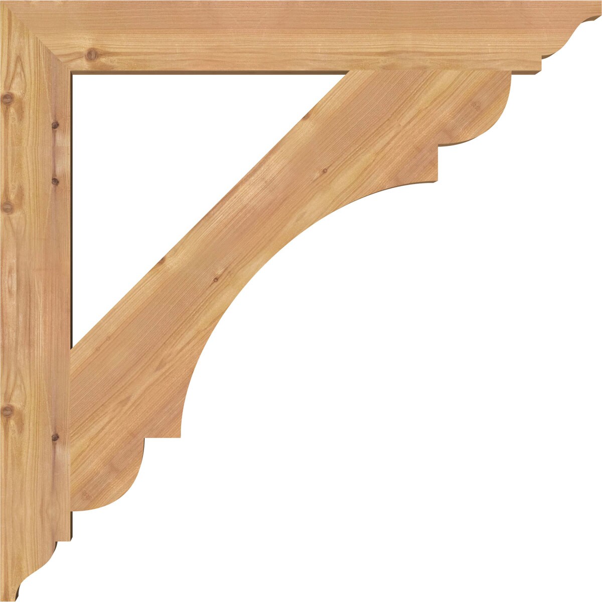 Ekena Millwork BKT04X30X30OLY01SWR Exterior-Brackets-Braces - View #3