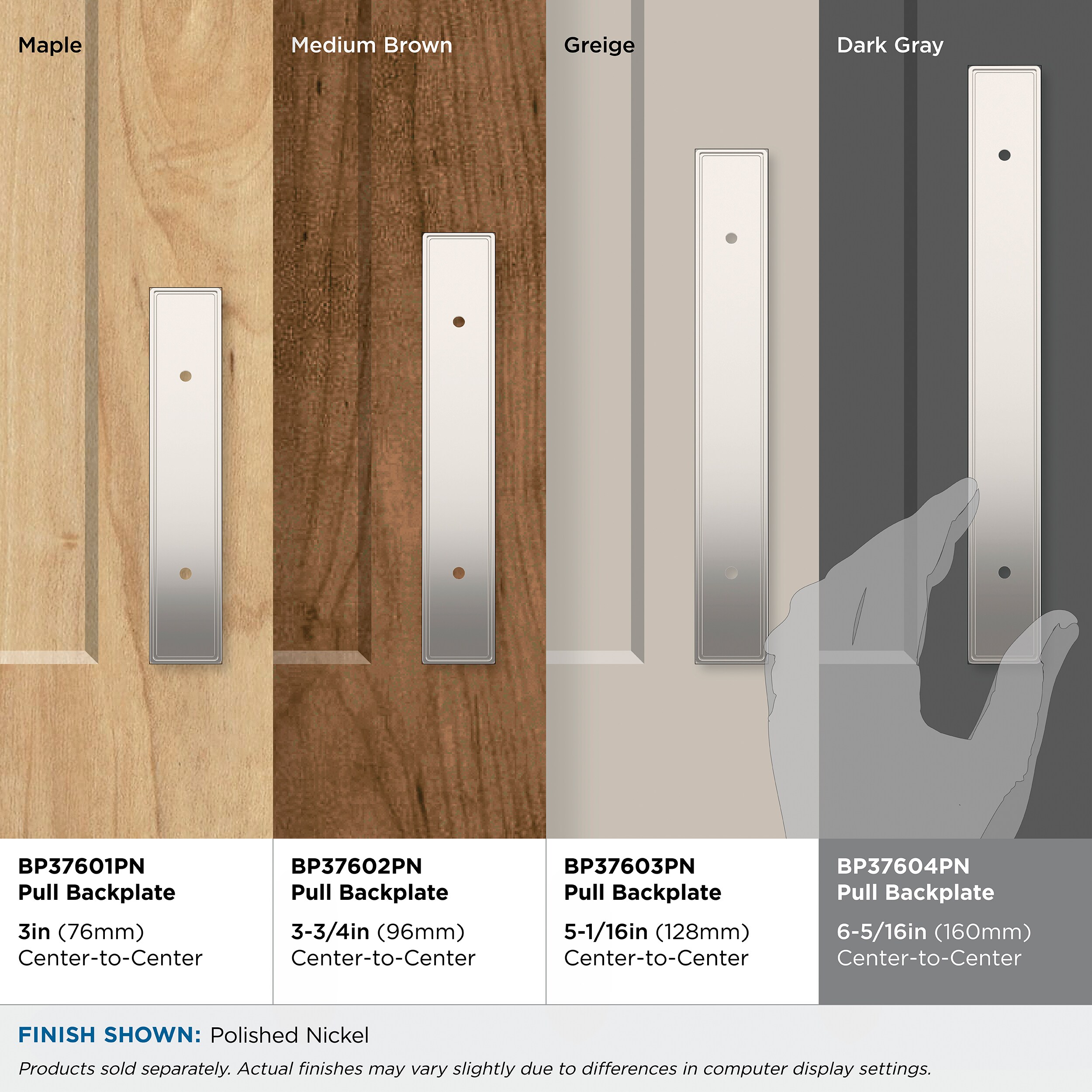 Amerock BP37604PN Drawer-Hardware - View #6