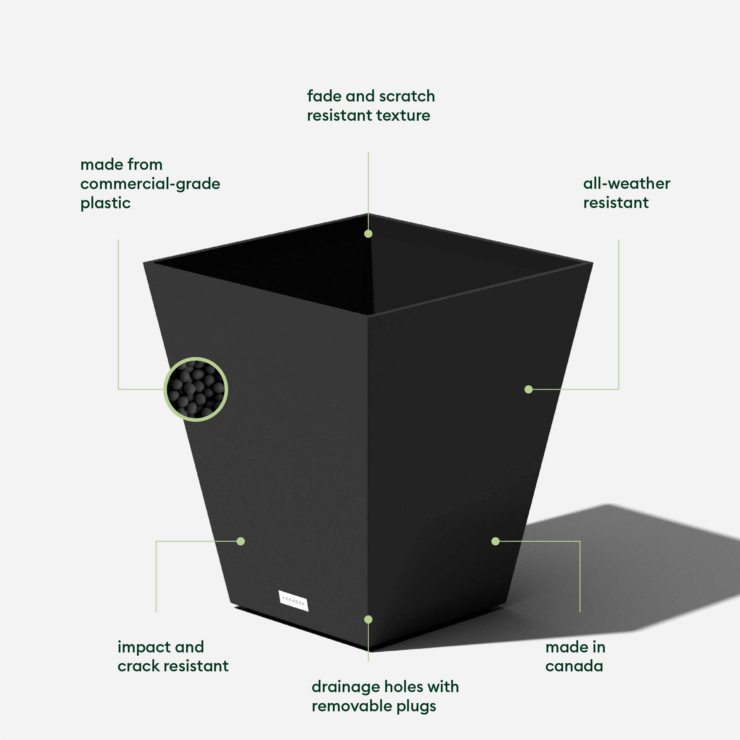 Veradek NBV18B Planter-Window-Box - View #2