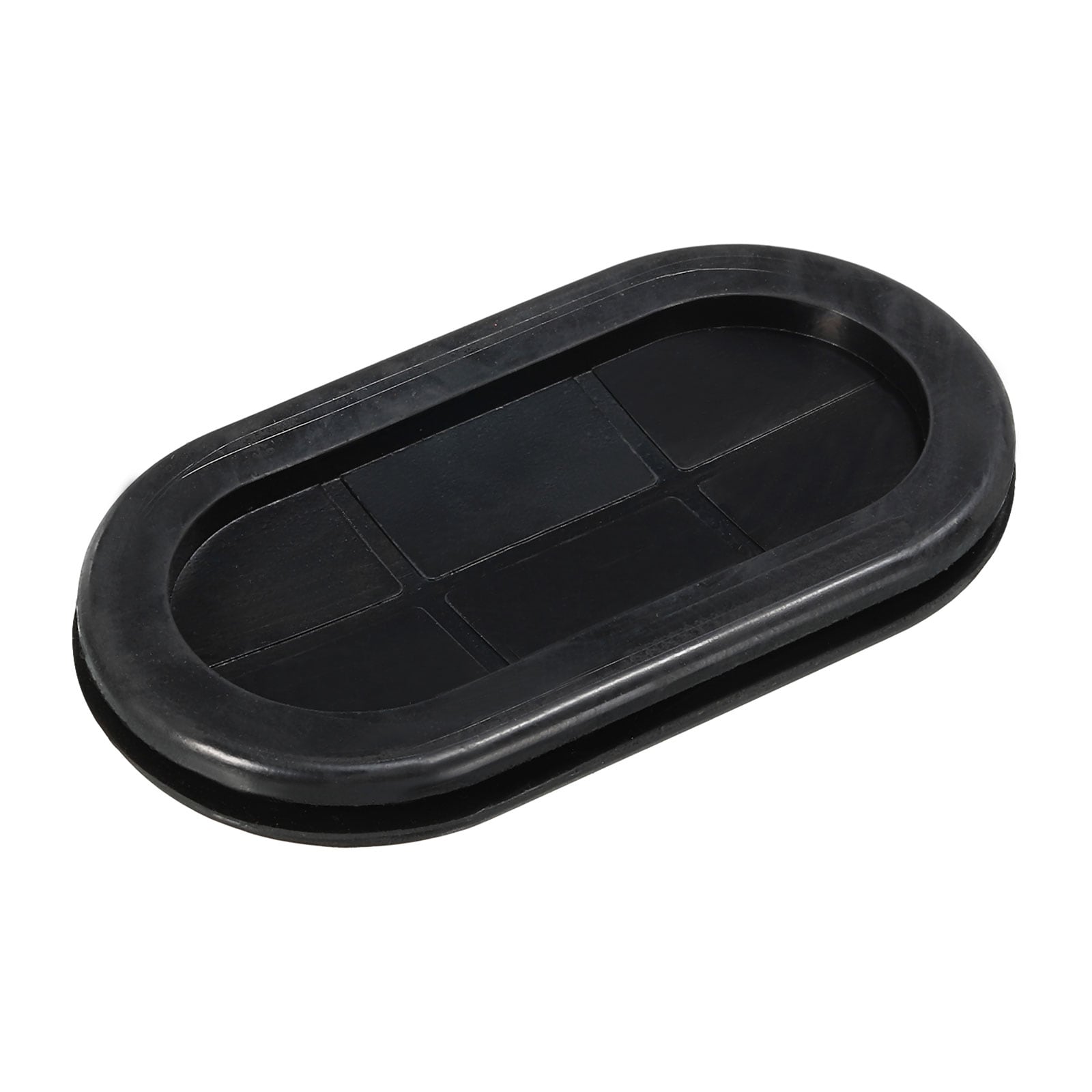 Unique Bargains Rubber Grommet Mount Size 50 x 100mm Oval Double-Sided for Wire Protection 6pcs #S25112601UX1433
