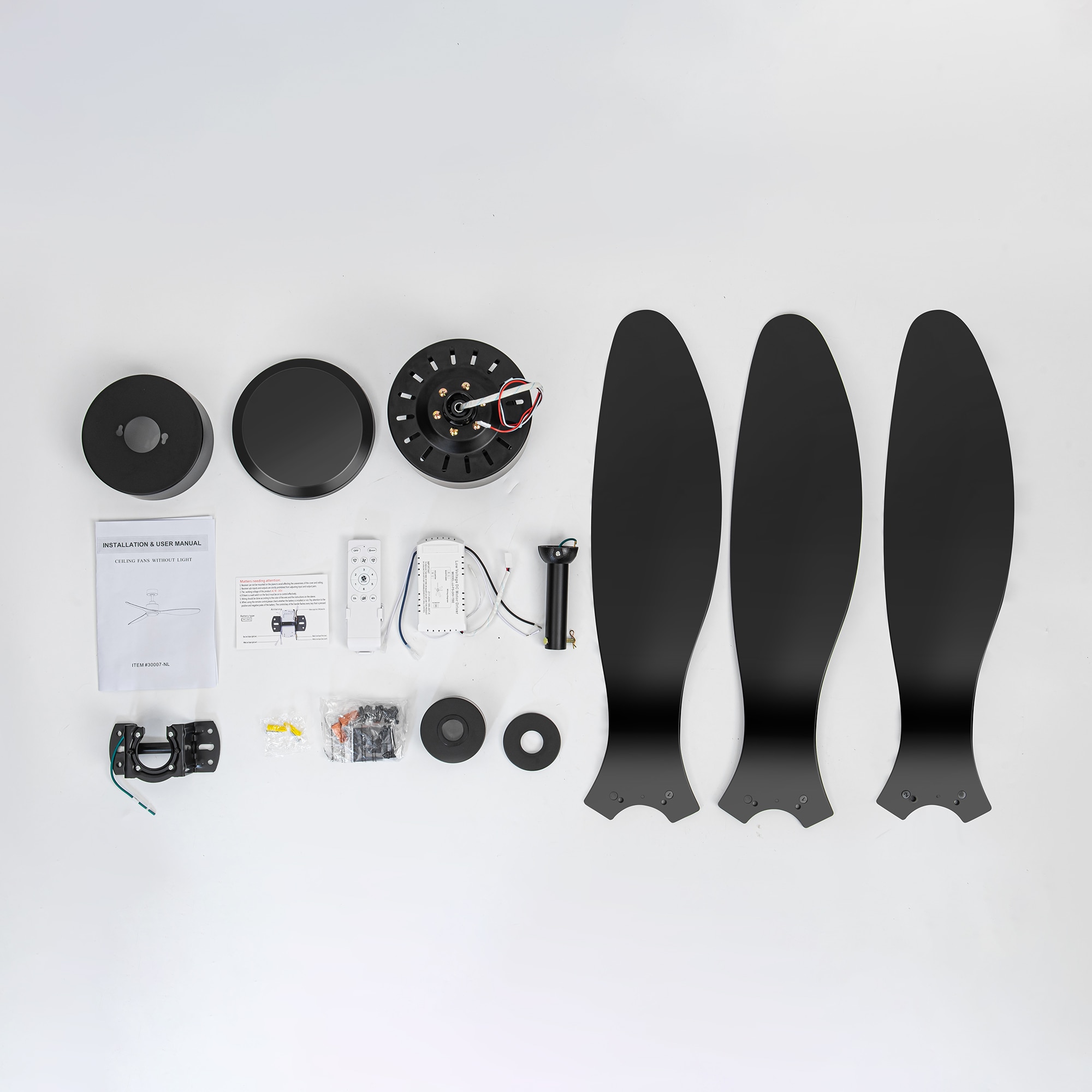 Breezary 30007-BK-NL Ceiling-Fans - View #11