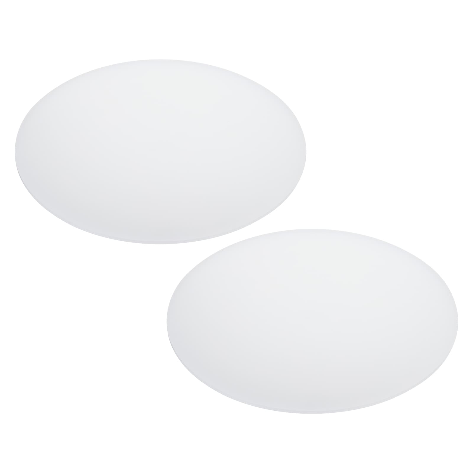 PATIKIL 12inch Diameter Lampshade Diffuser 2pcs 1.7mm Thick Round ...