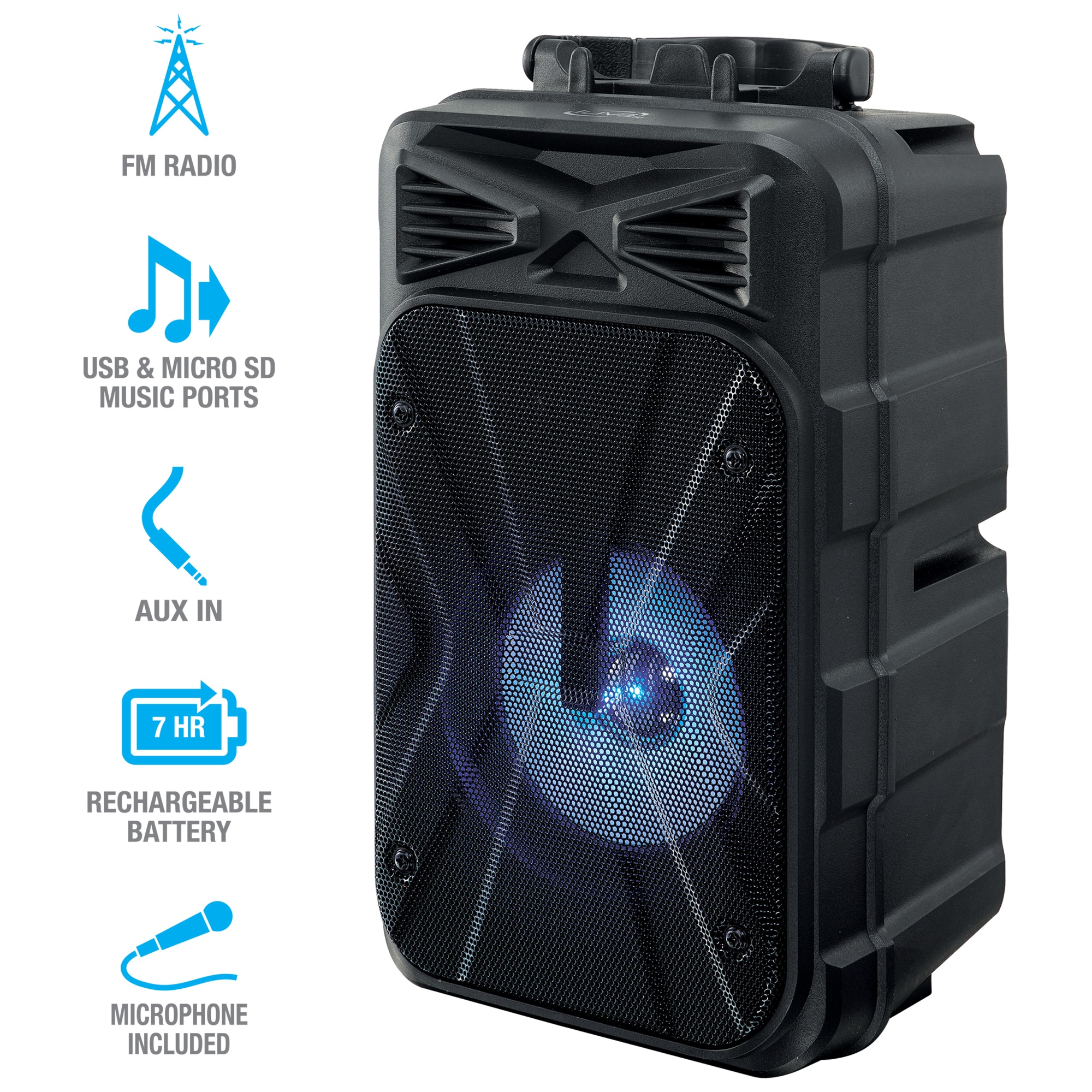 iLive ISB202B Portable-Speakers - View #10