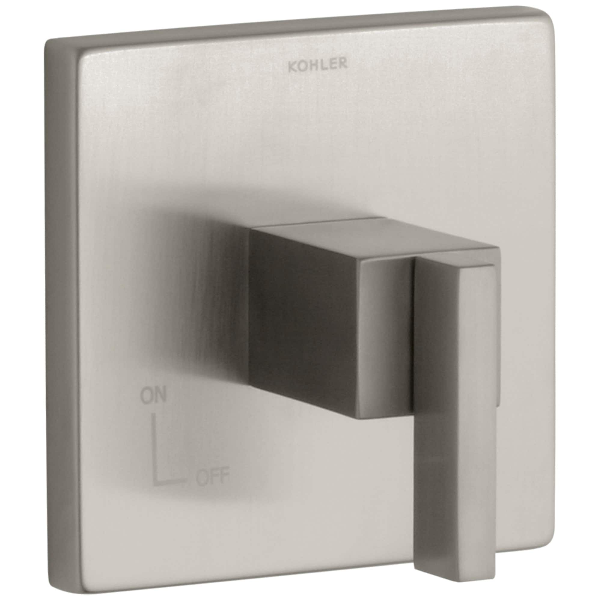KOHLER T14674-4-BN Vibrant Brushed Nickel Lever Shower Faucet Handle