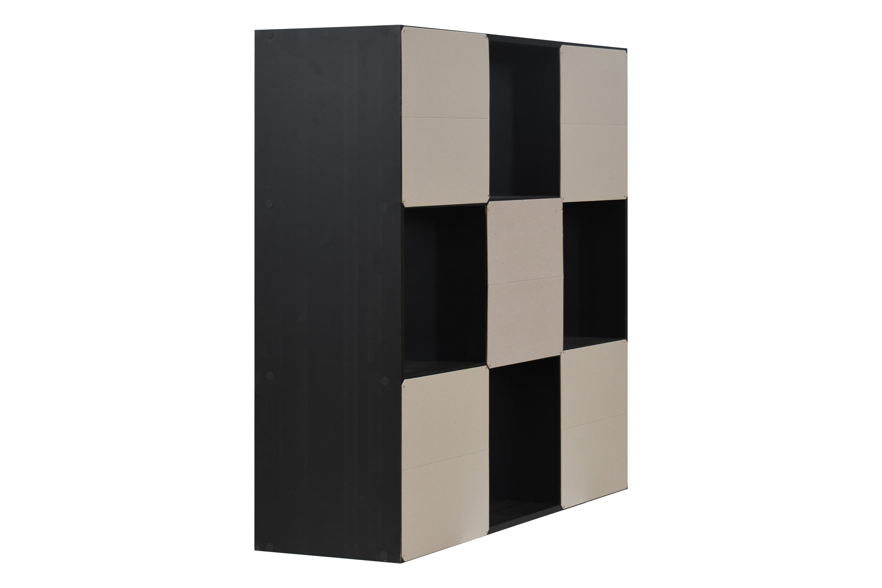 Style Selections CL22-11ST9-BLK Laminate-Storage-Cubes - View #6