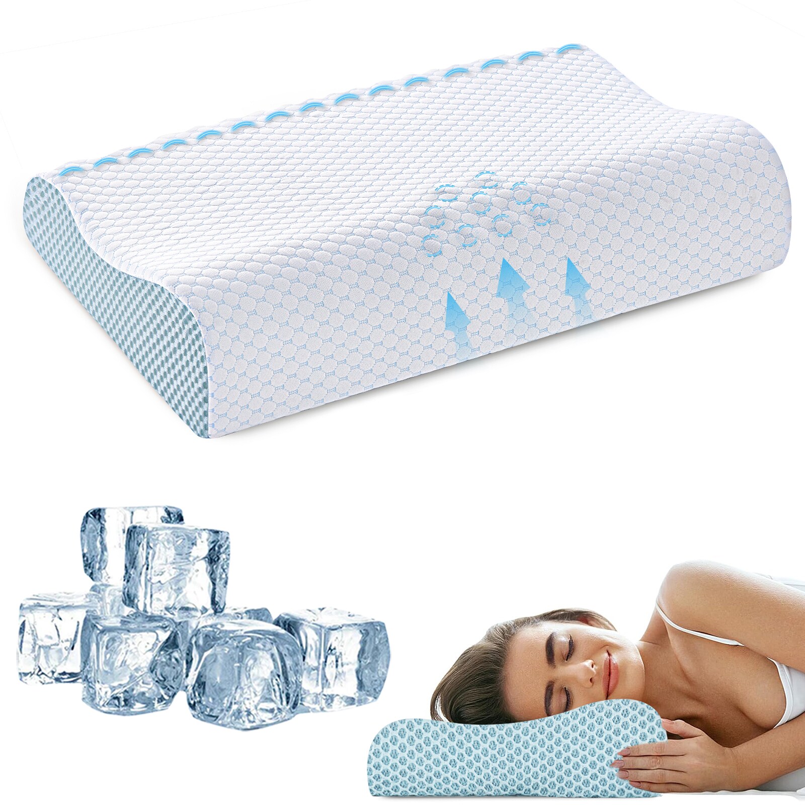 VOUA SAF-BLZ-BL2 Bed-Pillows - View #8