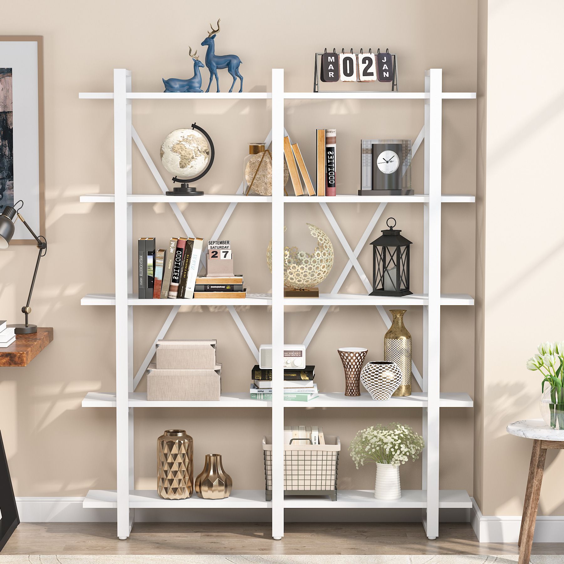 Tribesigns HOGA-F1382 bookcases - View #3