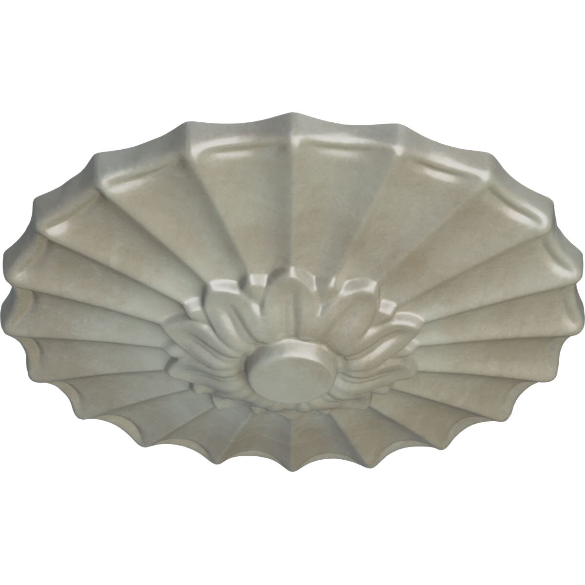 Ekena Millwork CM09SHFLS Ceiling-Medallions - View #2