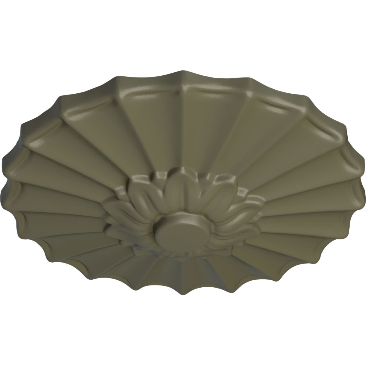 Ekena Millwork CM09SHSSF Ceiling-Medallions - View #2