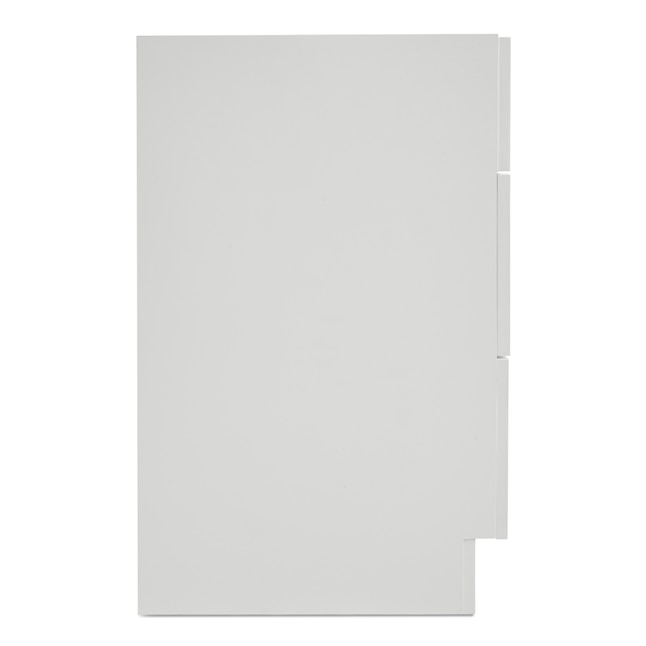 ARIEL Hamlet 54-in White Bathroom Vanity Base Cabinet without Top in ...