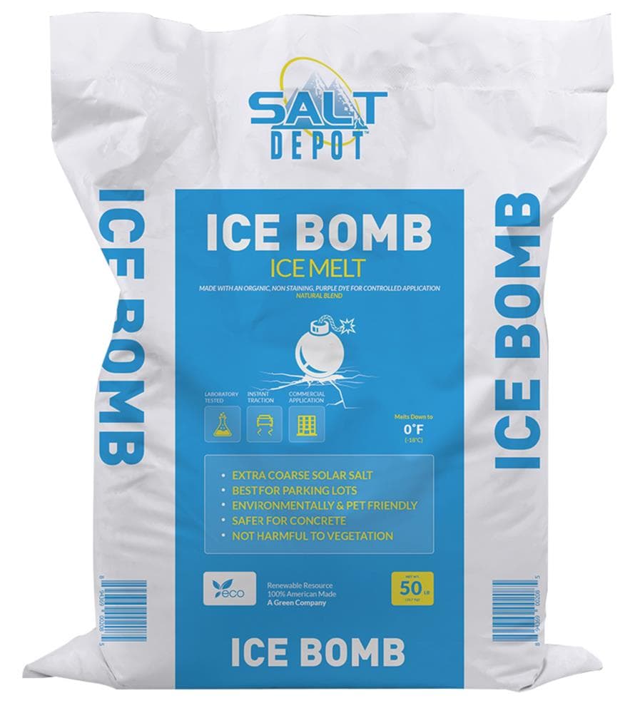 SafeStep 50-lb Natural Nacl Rock Salt Ice Melt Salt in the Ice Melt  department at