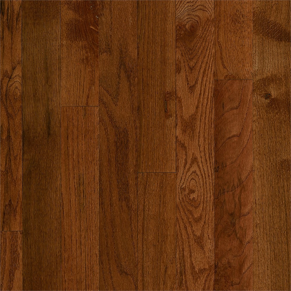 (Sample) Frisco Gunstock Oak 3/4-in solid Hardwood Flooring in Brown | - Bruce 731OLCB9321