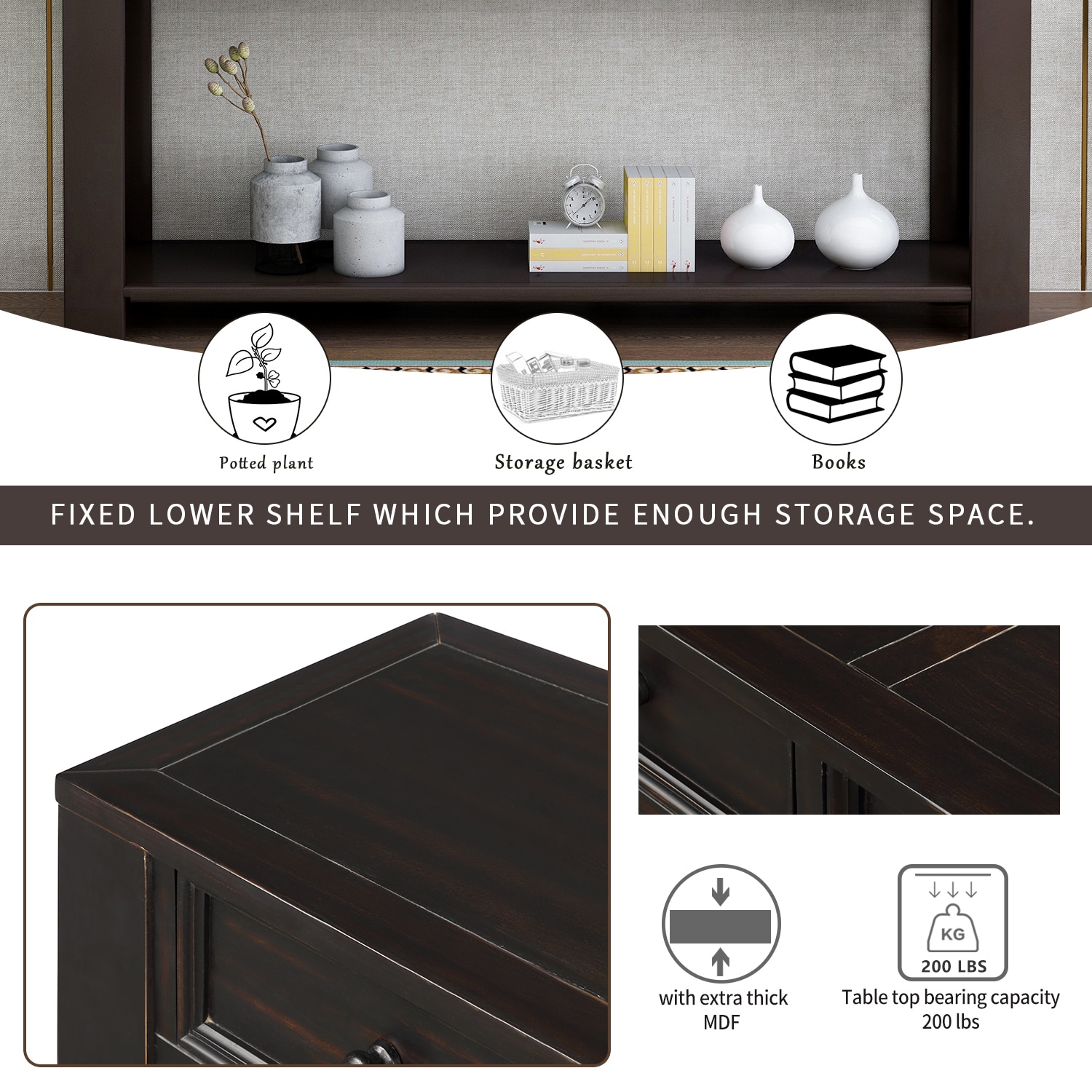 AHIOU HOME ZAAH-CT189615B Console-Sofa-Tables - View #7