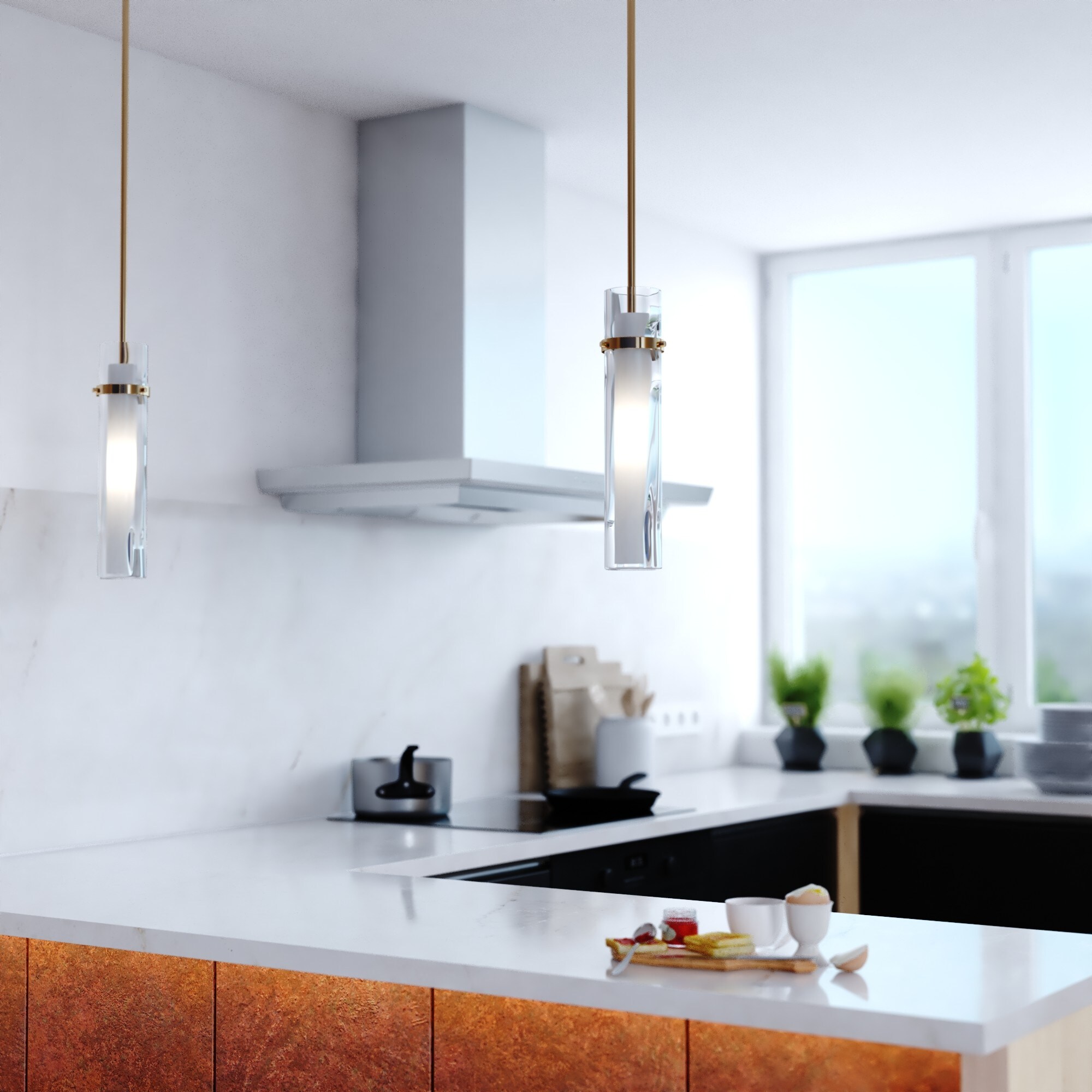 Cascadia P0418 Pendant-Lights - View #7