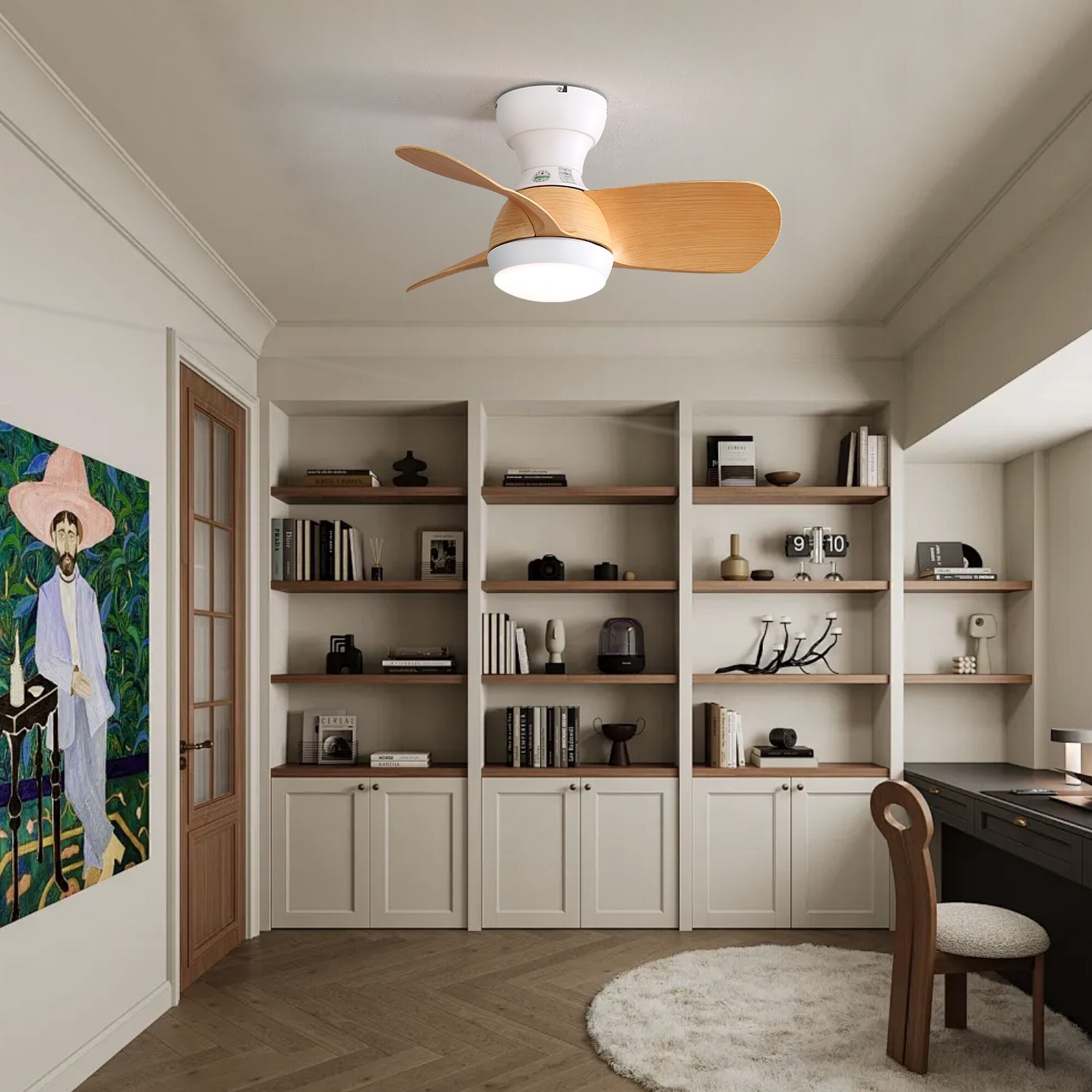 HyperDrop Cart B-POTHNY1XC36W Ceiling-Fans - View #4