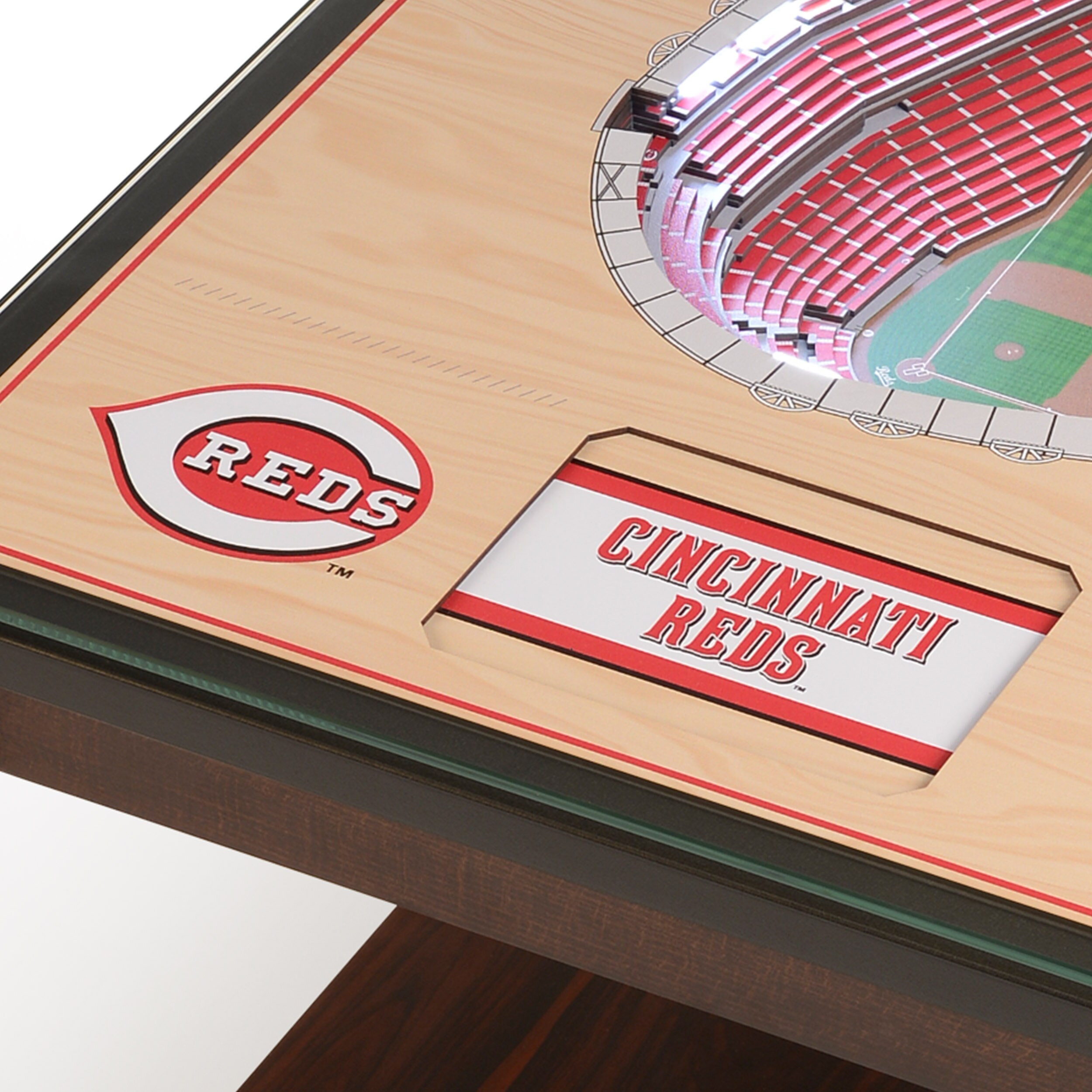 Cincinnati Reds 25 Layer StadiumViews 3D Wall Art