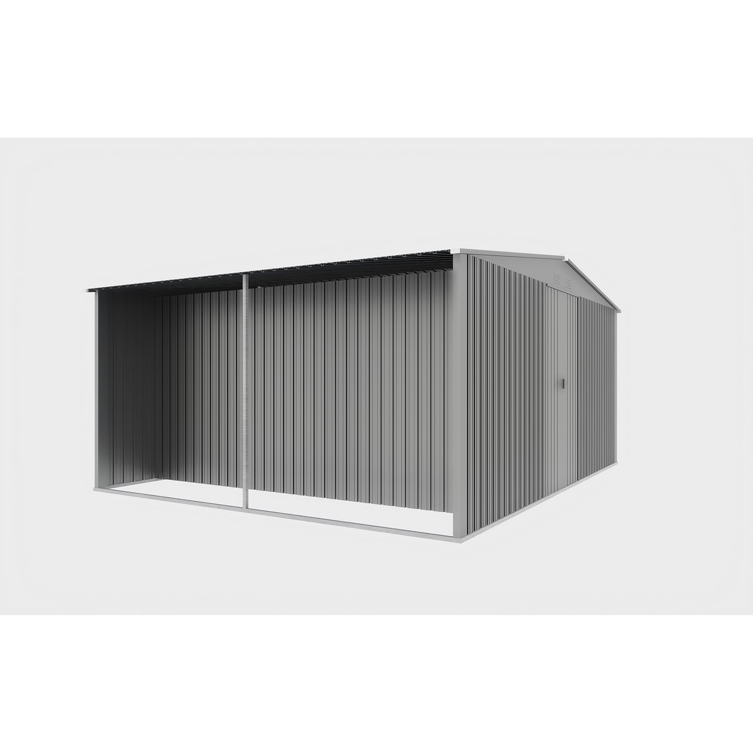 GZMR GZ-CA00023 Metal-Storage-Buildings-Sheds - View #2